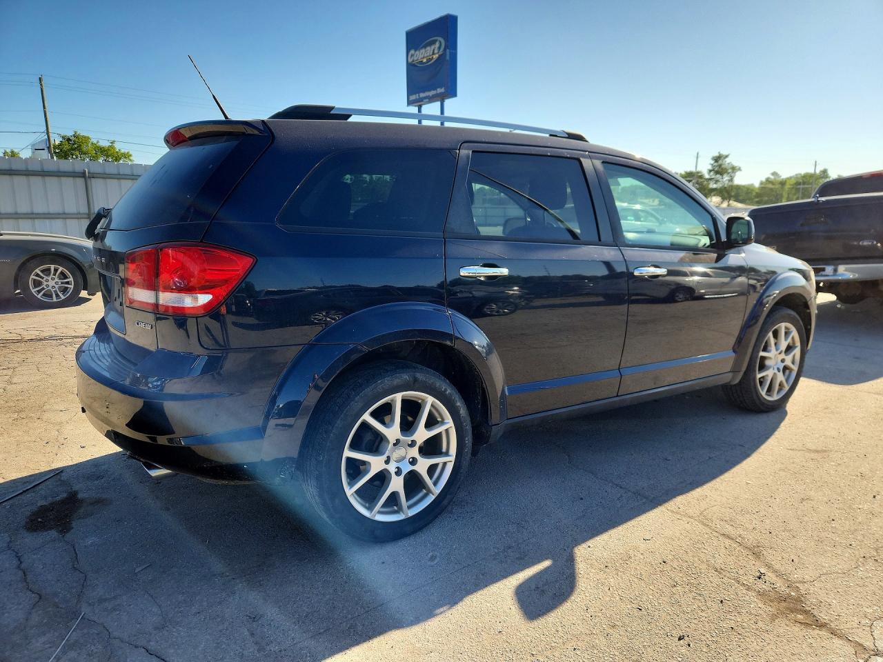 2011 Dodge Journey Crew Синий vin: 3D4PG3FG8BT516650