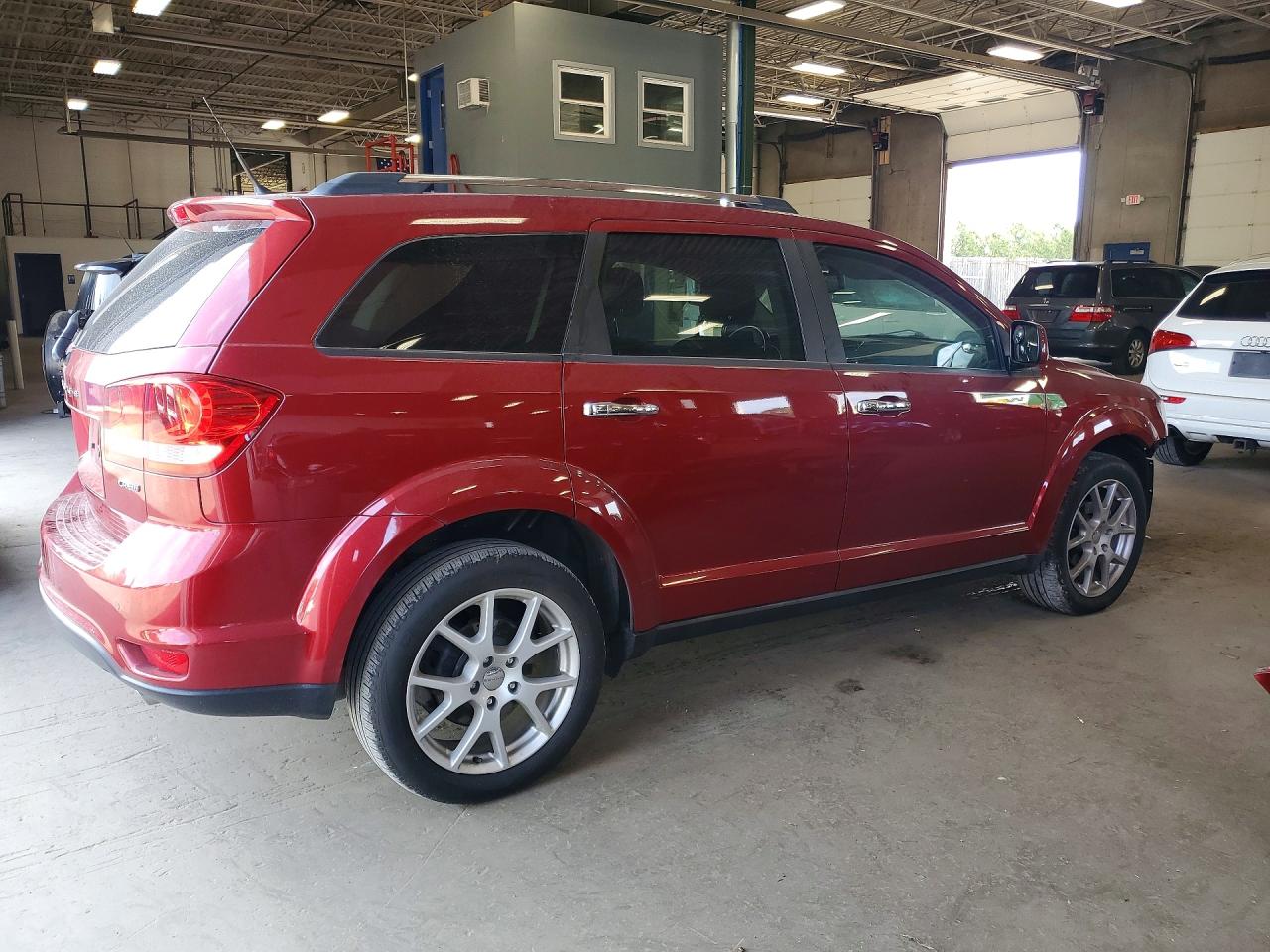 2011 Dodge Journey Crew Красный vin: 3D4PG3FG8BT531116