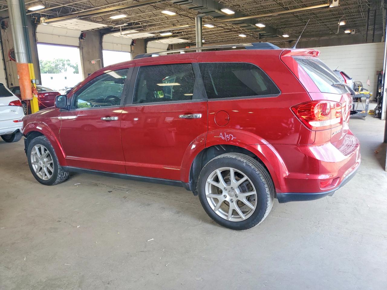 2011 Dodge Journey Crew Красный vin: 3D4PG3FG8BT531116