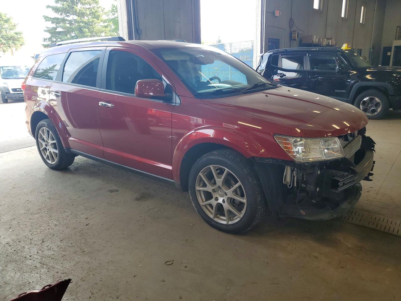 2011 Dodge Journey Crew Красный vin: 3D4PG3FG8BT531116