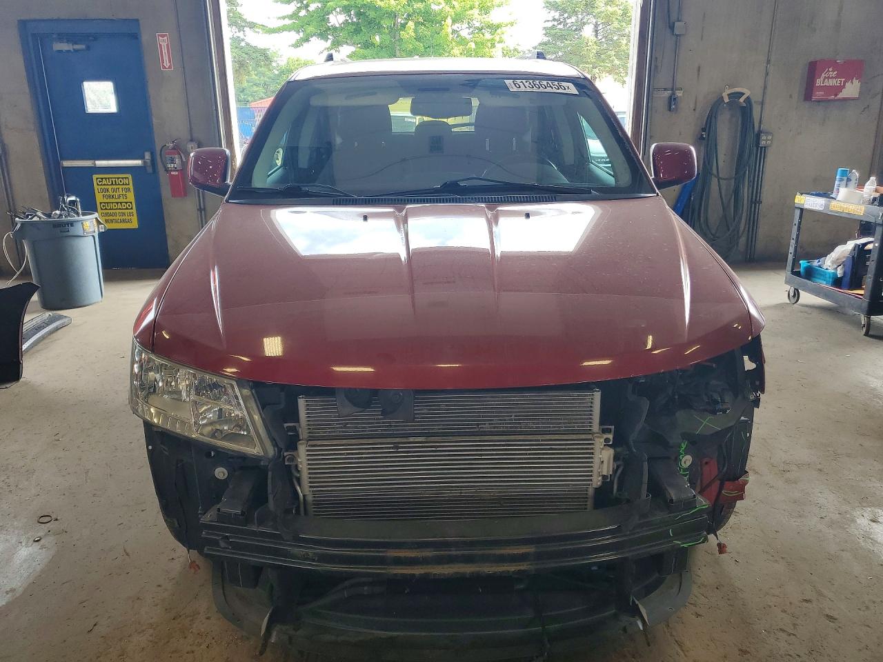 2011 Dodge Journey Crew Красный vin: 3D4PG3FG8BT531116