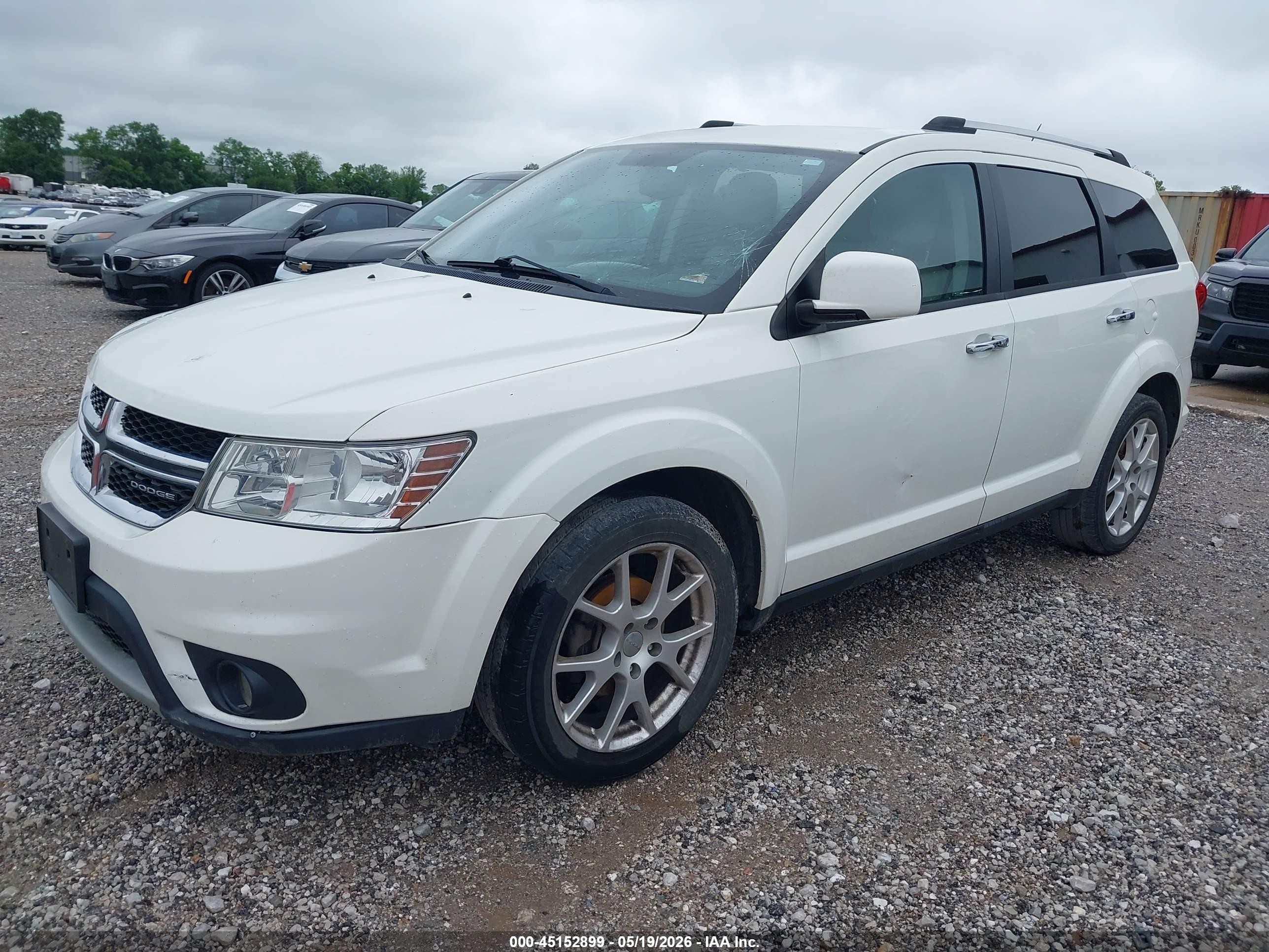 2011 Dodge Journey Crew White vin: 3D4PG3FGXBT553358