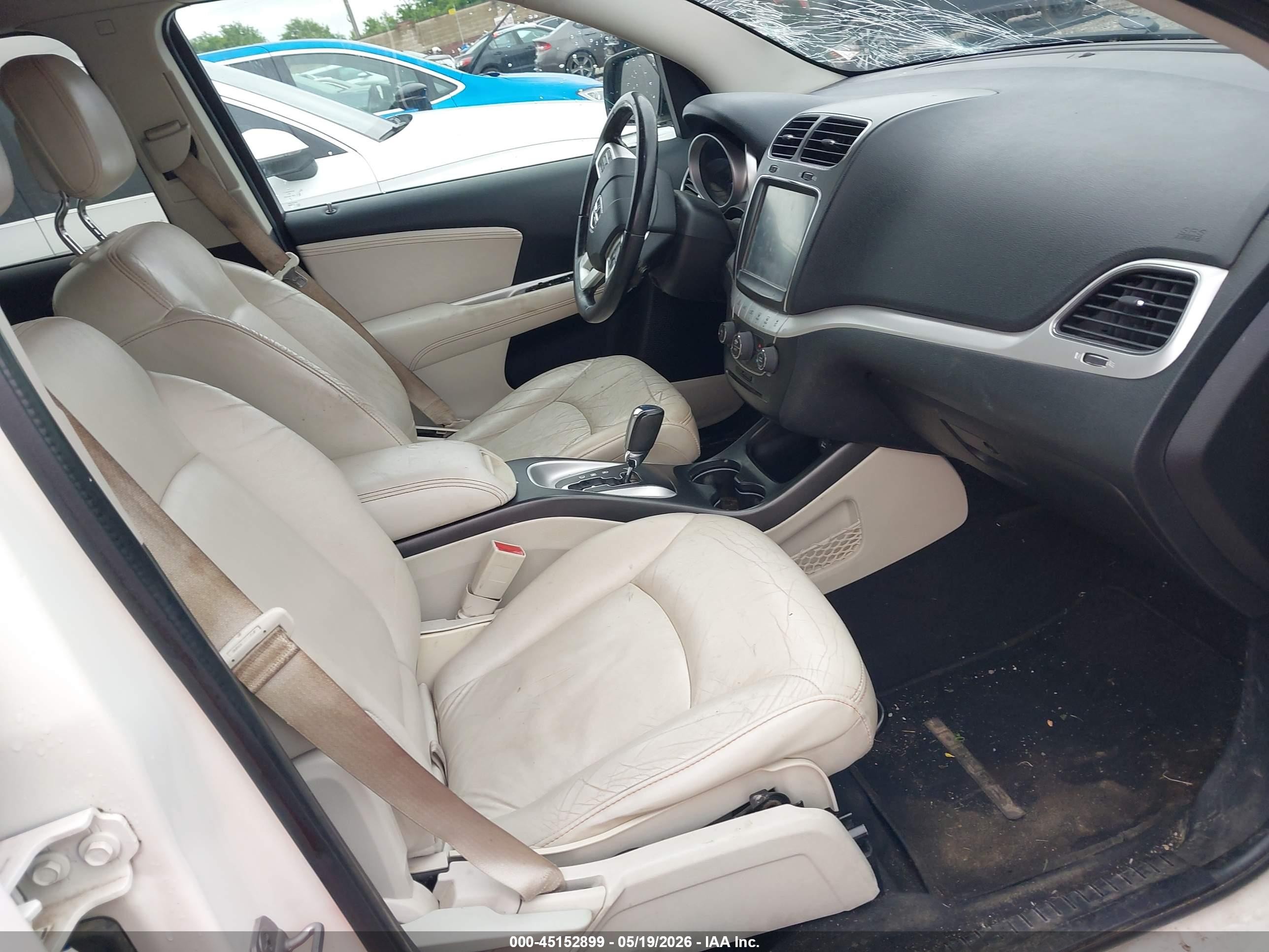 2011 Dodge Journey Crew White vin: 3D4PG3FGXBT553358
