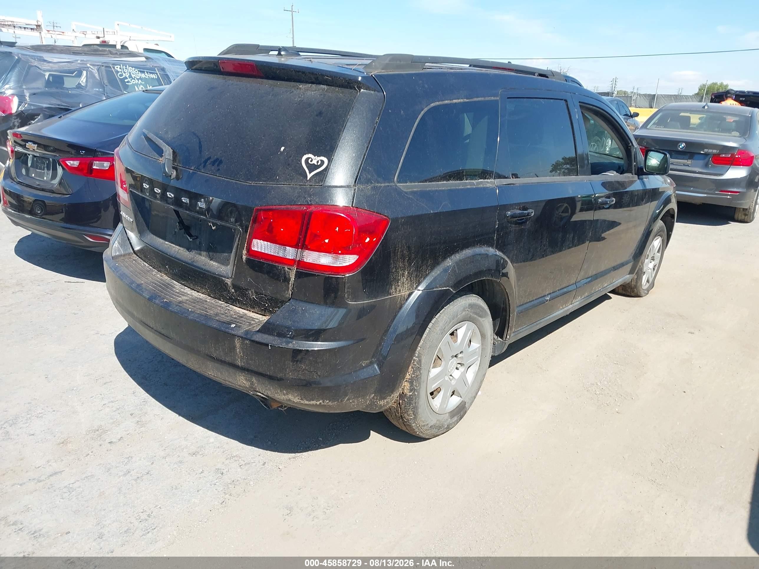 2011 Dodge Journey Express Black vin: 3D4PG4FB0BT530875