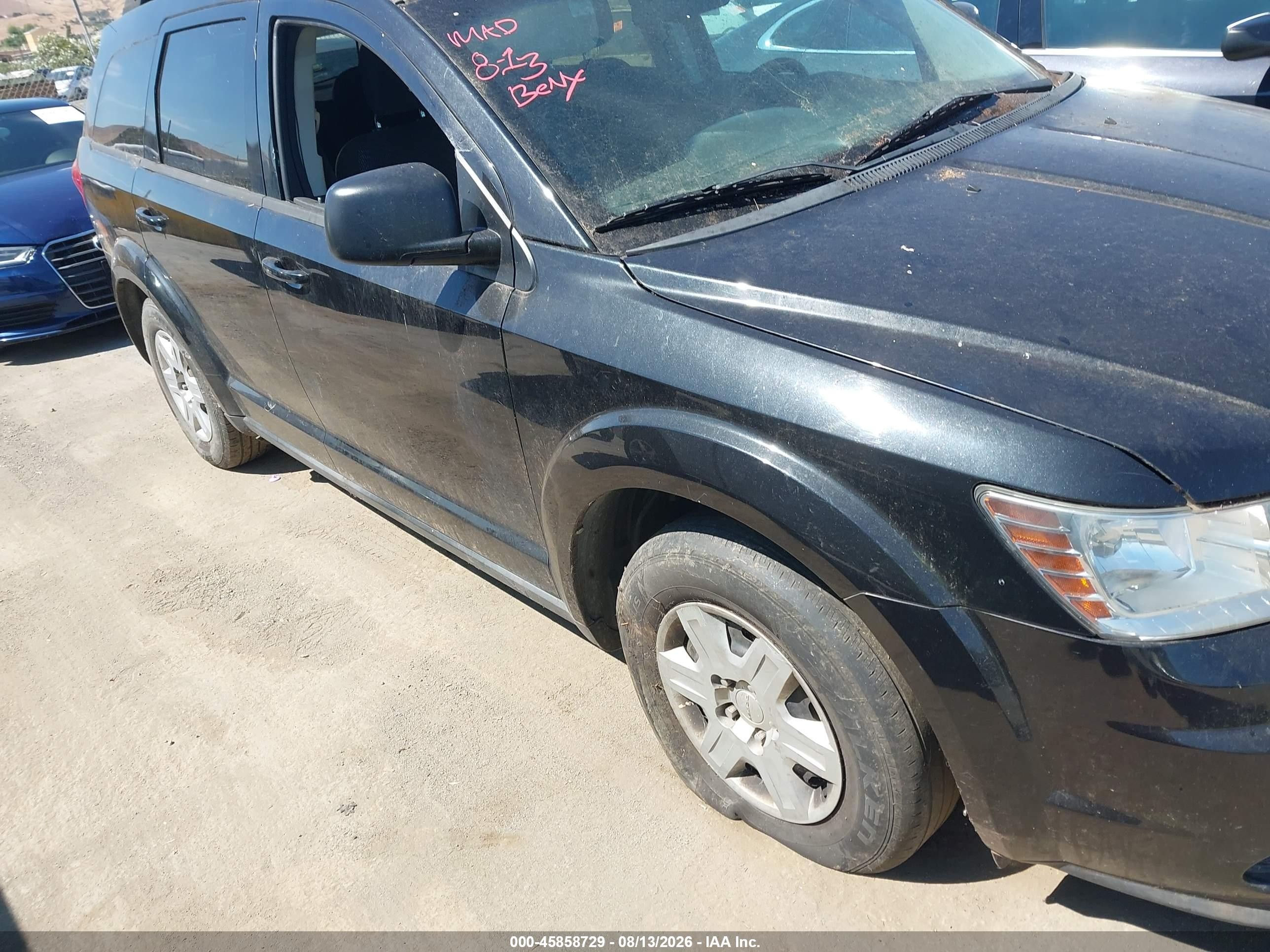 2011 Dodge Journey Express Black vin: 3D4PG4FB0BT530875