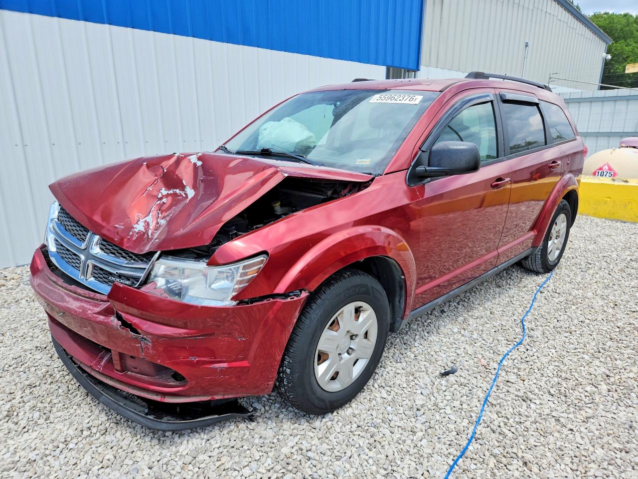 2011 Dodge Journey Express Burgundy vin: 3D4PG4FB0BT544548