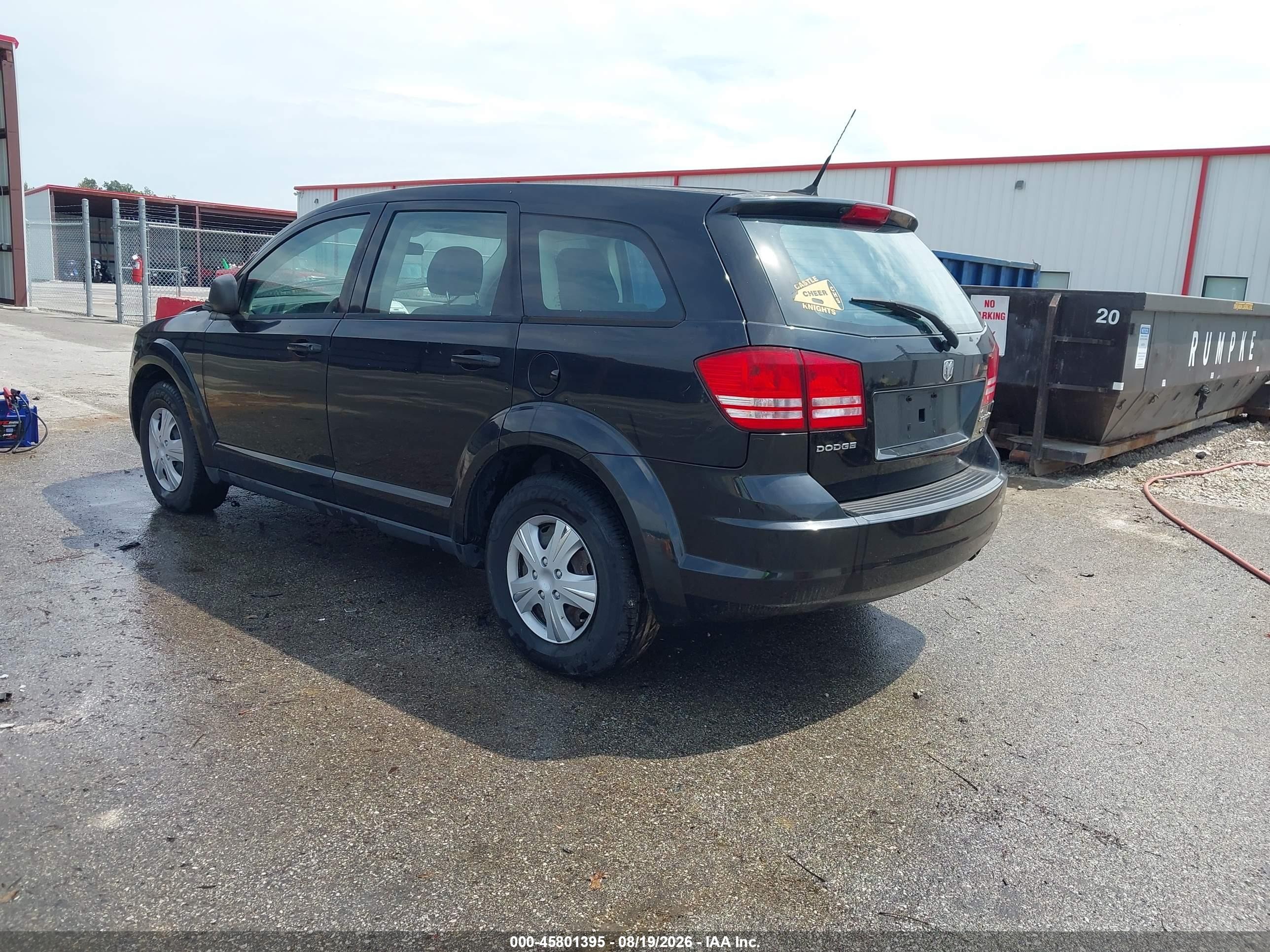 2010 Dodge Journey Se Black vin: 3D4PG4FB2AT140780