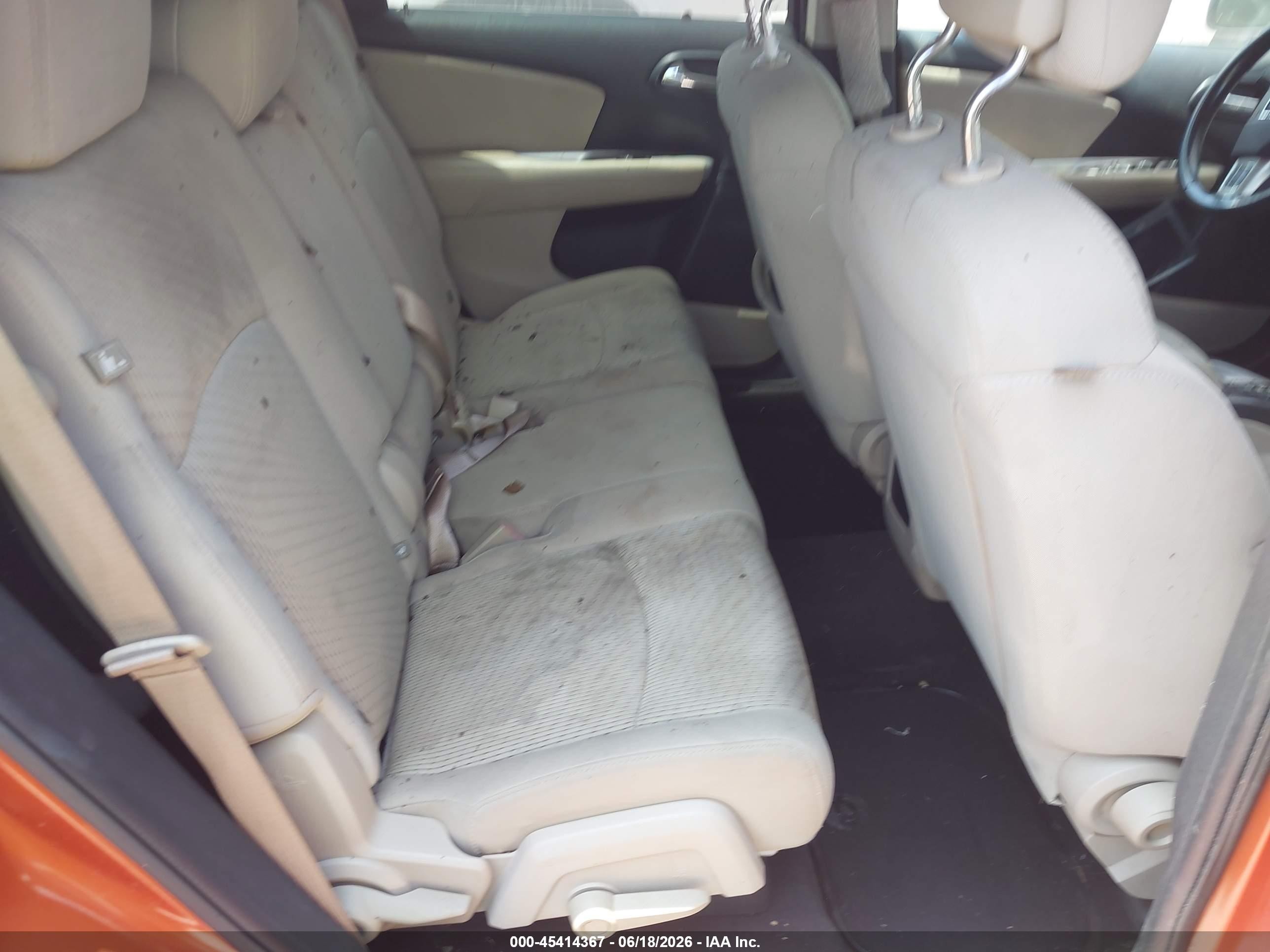 2011 Dodge Journey Express Orange vin: 3D4PG4FB2BT556961