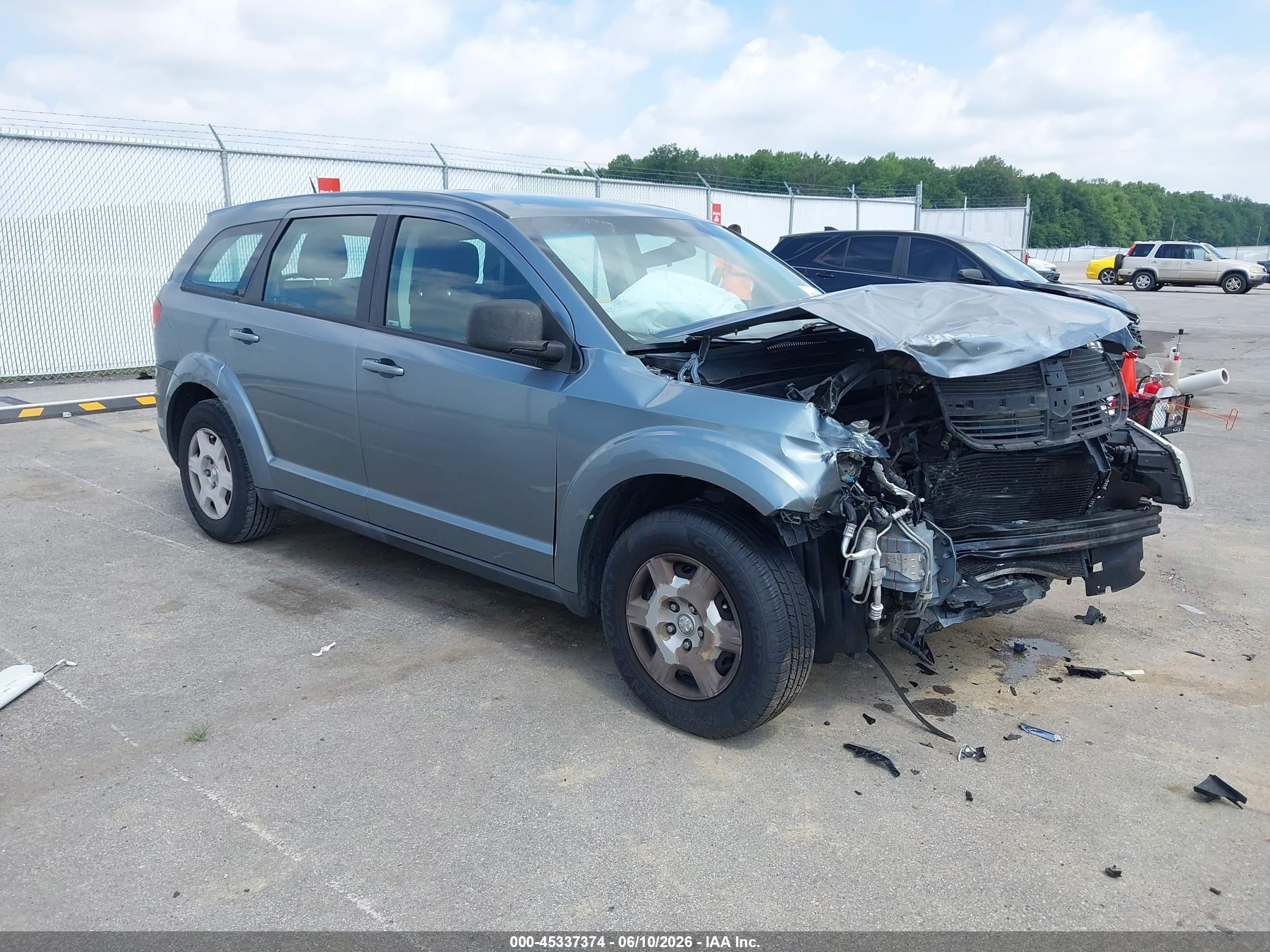 2010 Dodge Journey Se Blue vin: 3D4PG4FB4AT269653