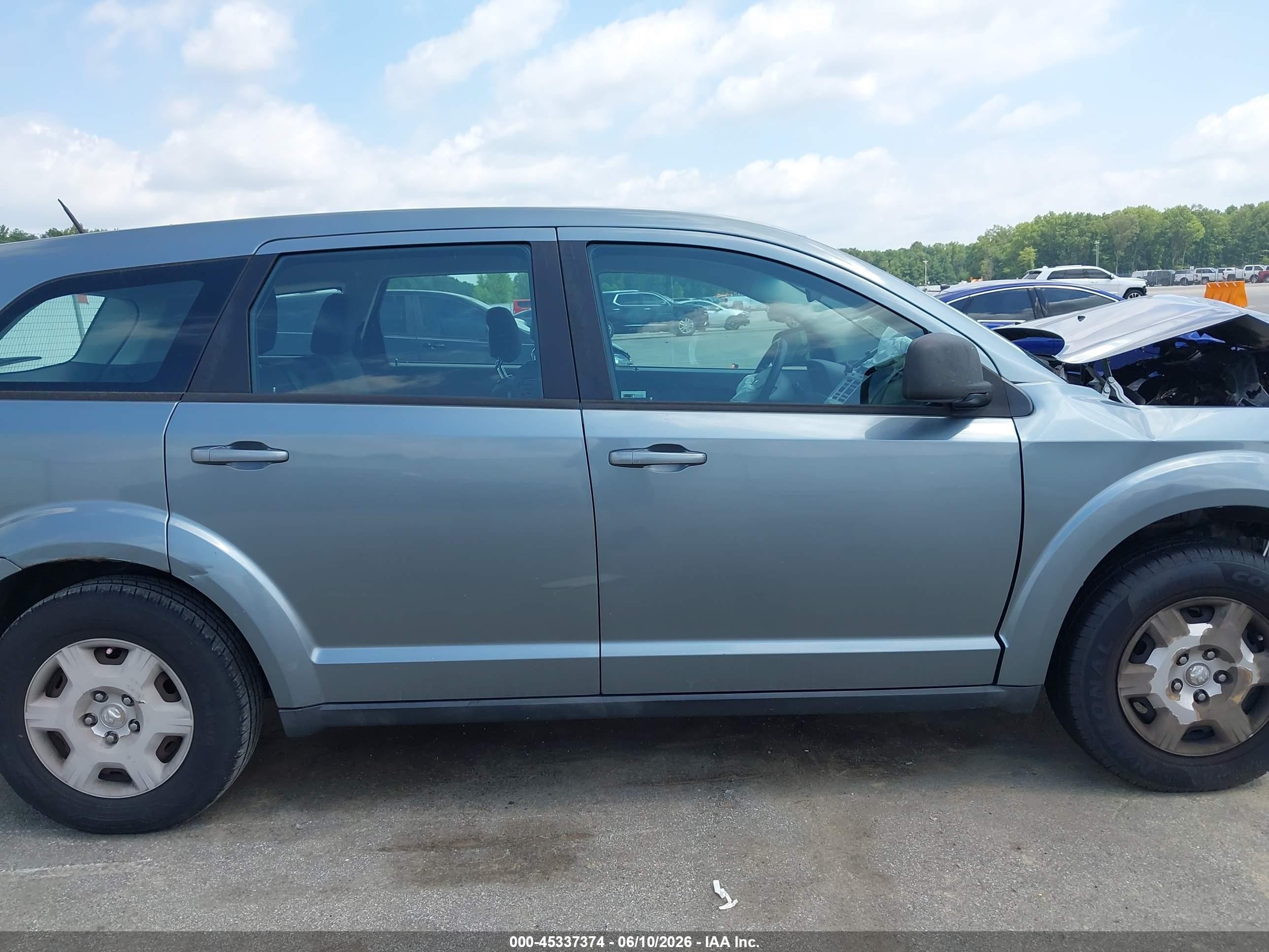 2010 Dodge Journey Se Blue vin: 3D4PG4FB4AT269653