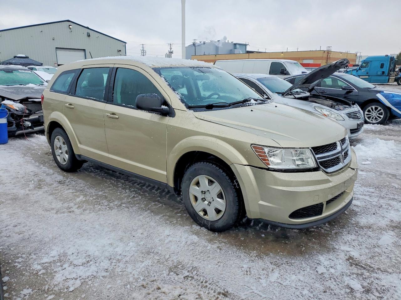 2011 Dodge Journey Express Beige vin: 3D4PG4FB4BT559067