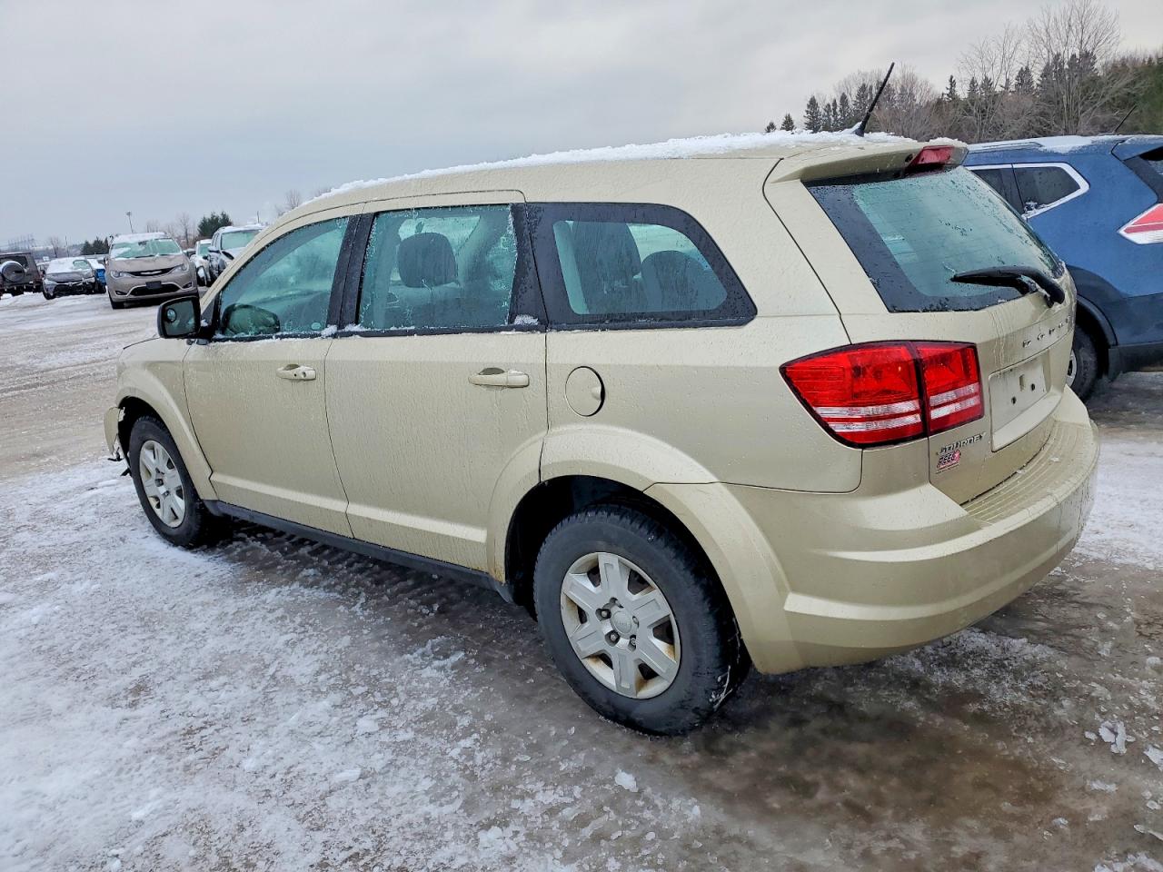 2011 Dodge Journey Express Beige vin: 3D4PG4FB4BT559067