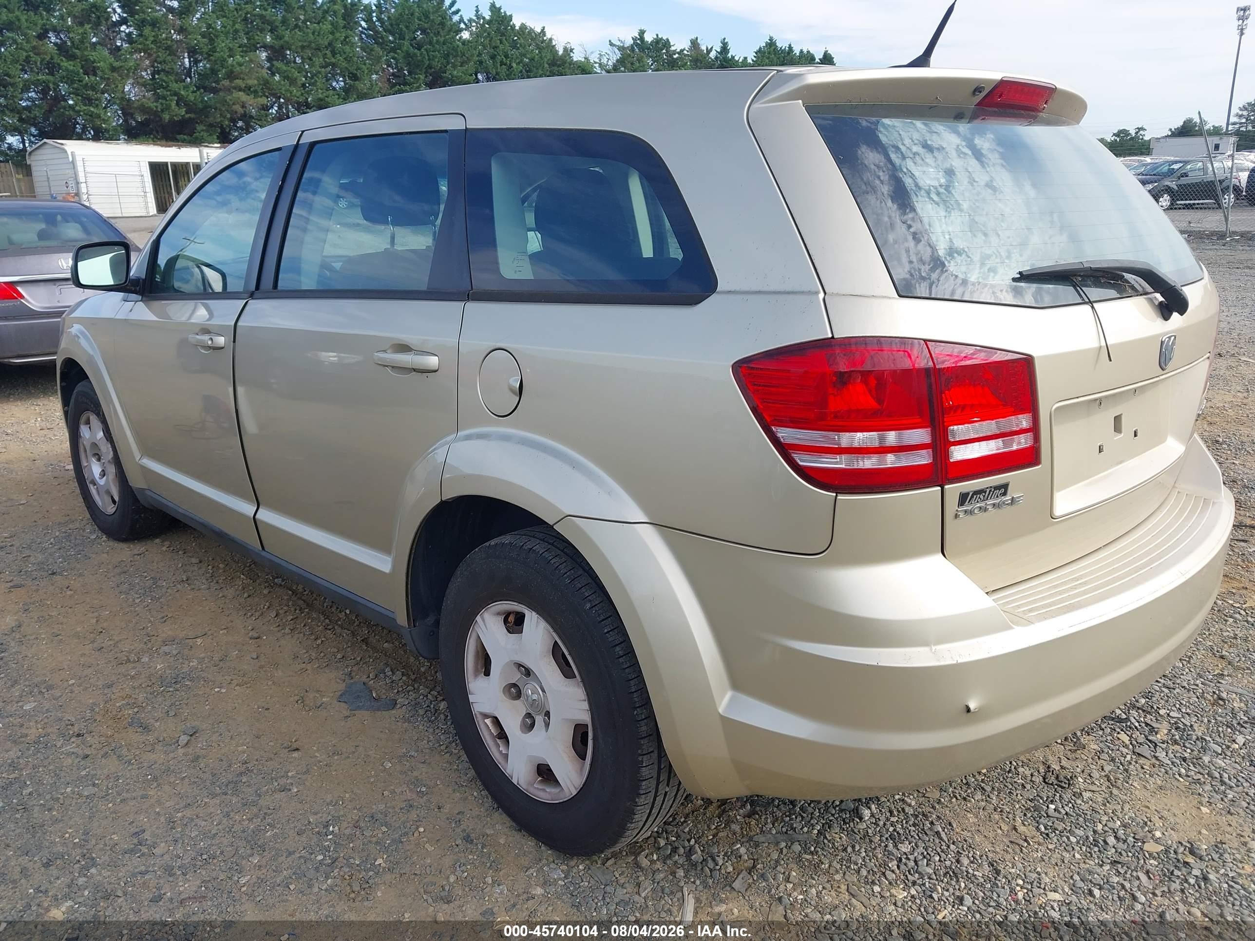 2010 Dodge Journey Se Gold vin: 3D4PG4FB5AT257334