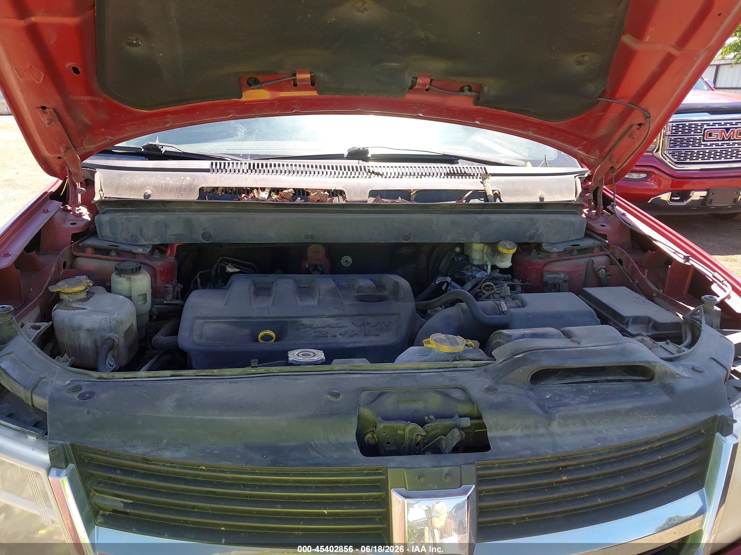 2010 Dodge Journey Se Красный vin: 3D4PG4FB5AT269855
