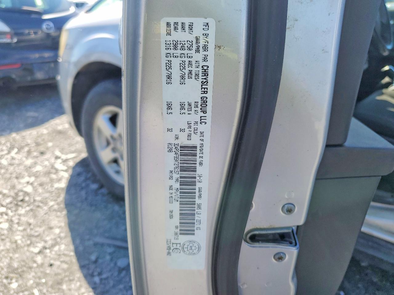 2010 Dodge Journey Se Silver vin: 3D4PG4FB5AT276157