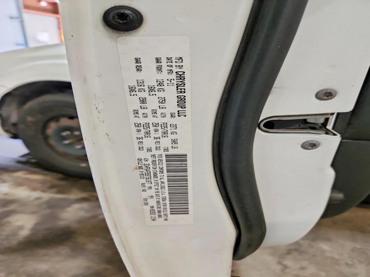 2011 Dodge Journey Express White vin: 3D4PG4FB5BT561877