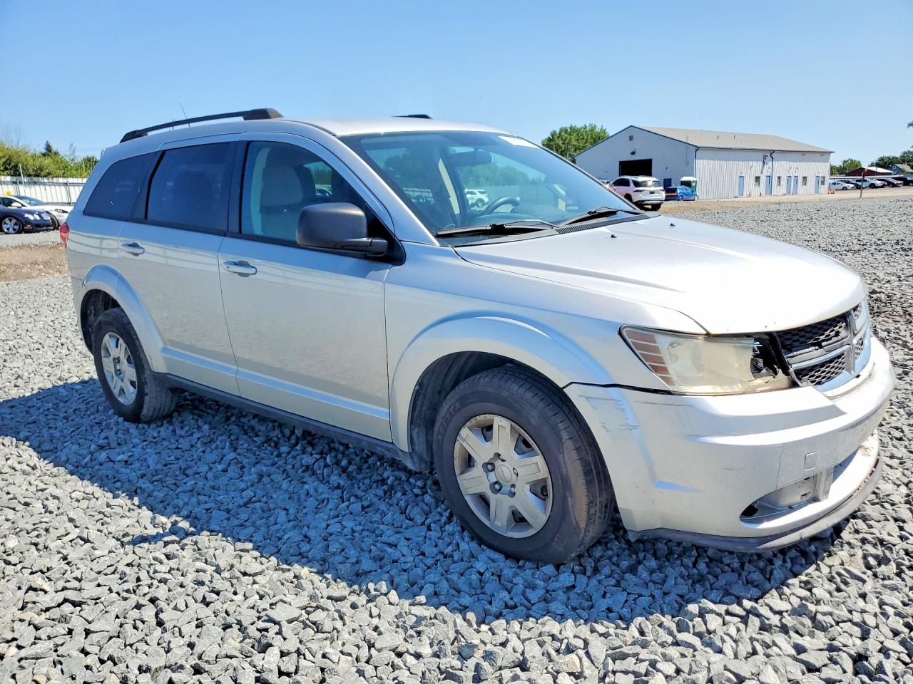 2011 Dodge Journey Express Silver vin: 3D4PG4FB6BT509528