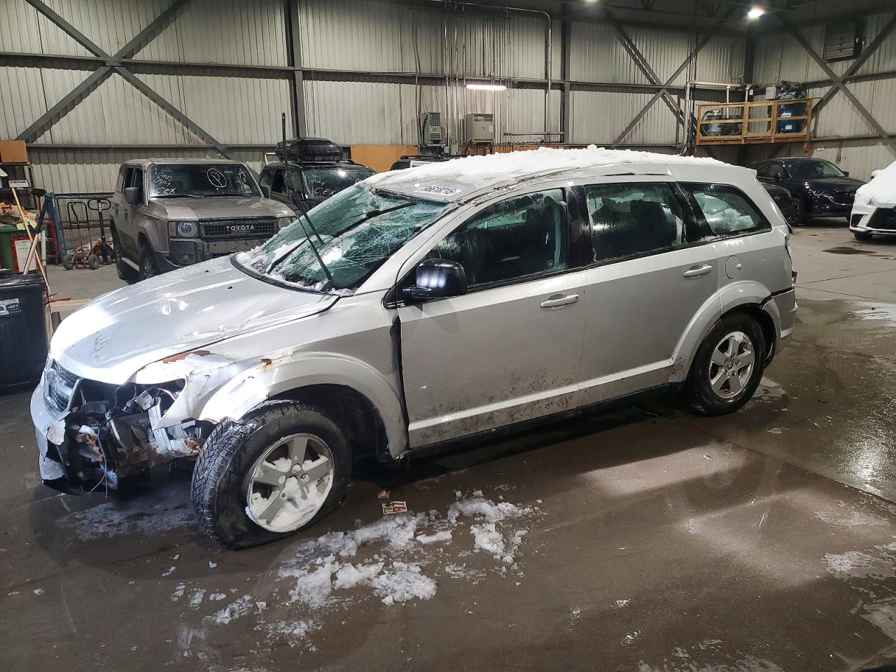2010 Dodge Journey Se Silver vin: 3D4PG4FB7AT226974