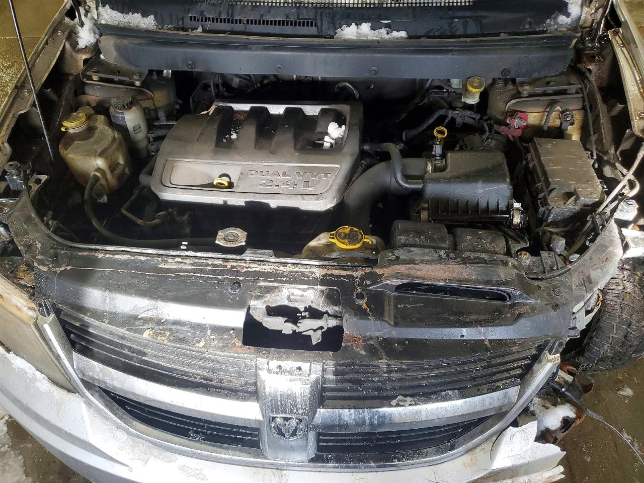 2010 Dodge Journey Se Серебряный vin: 3D4PG4FB7AT226974