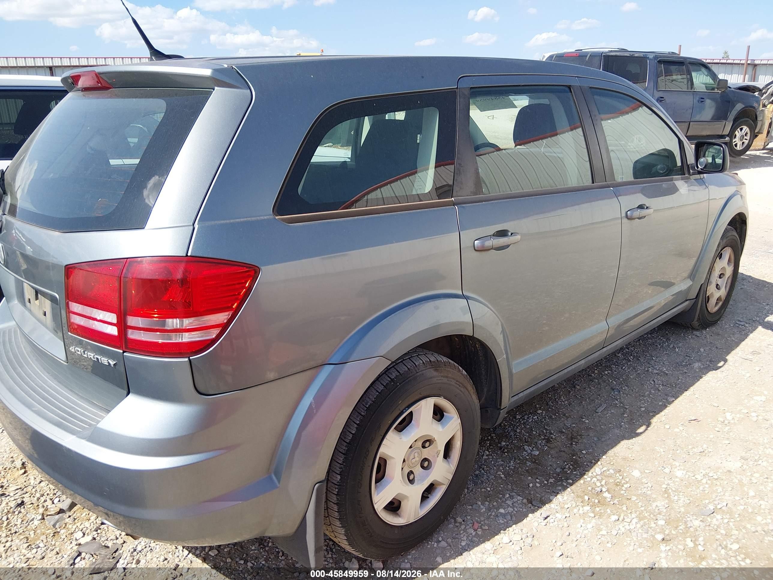 2010 Dodge Journey Se Gray vin: 3D4PG4FB9AT178295