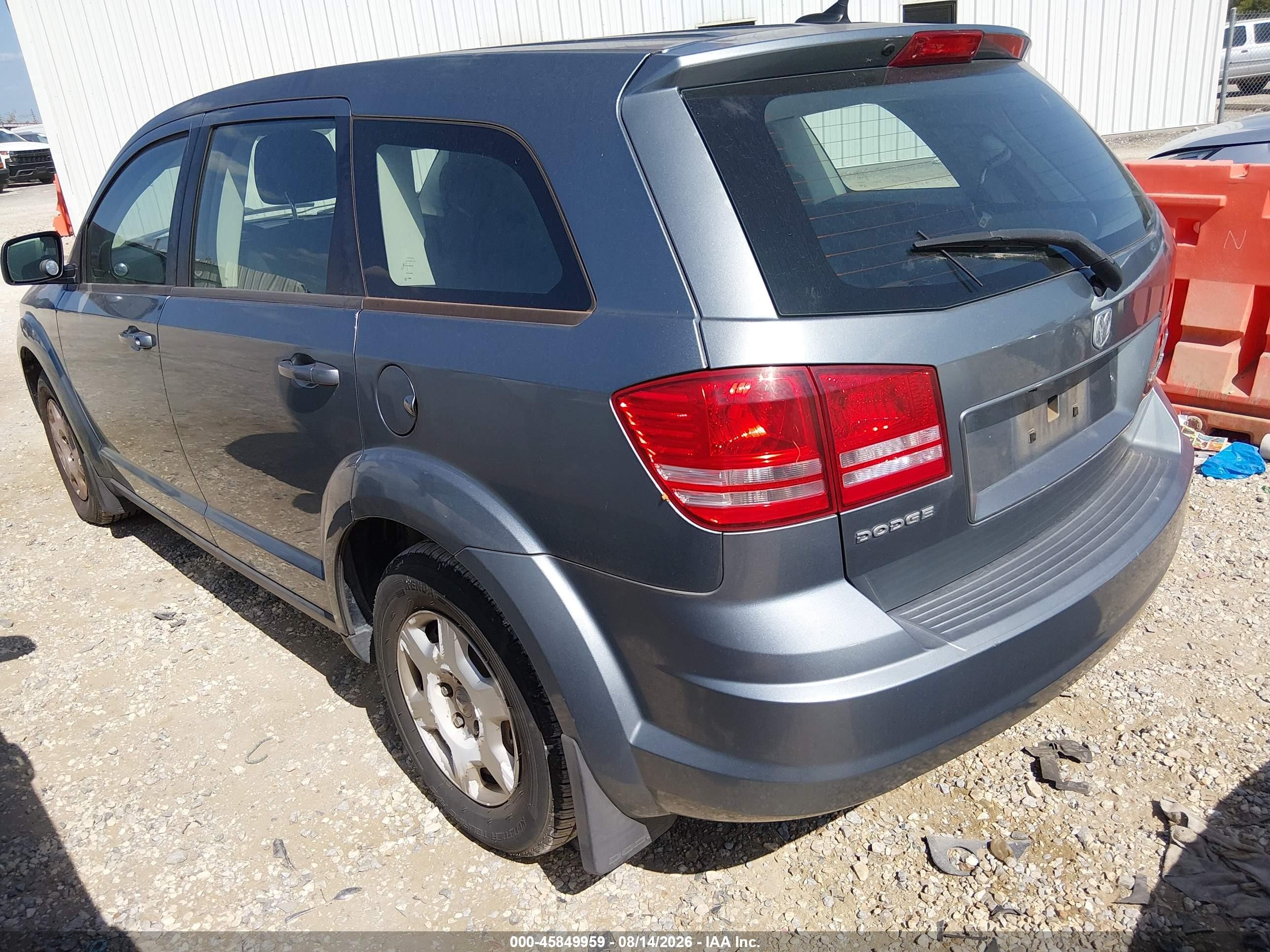2010 Dodge Journey Se Gray vin: 3D4PG4FB9AT178295