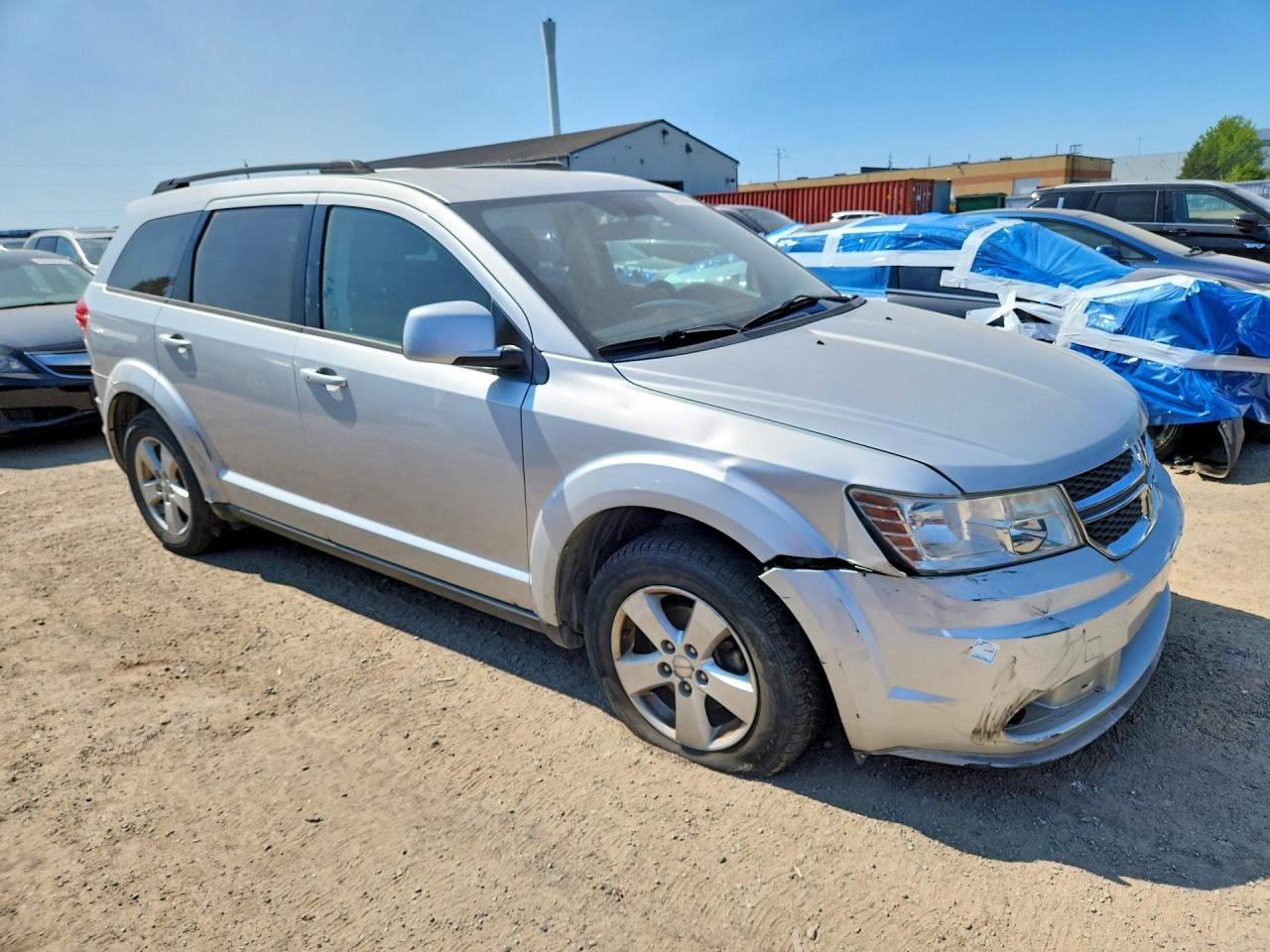 2011 Dodge Journey Express Silver vin: 3D4PG4FB9BT558951