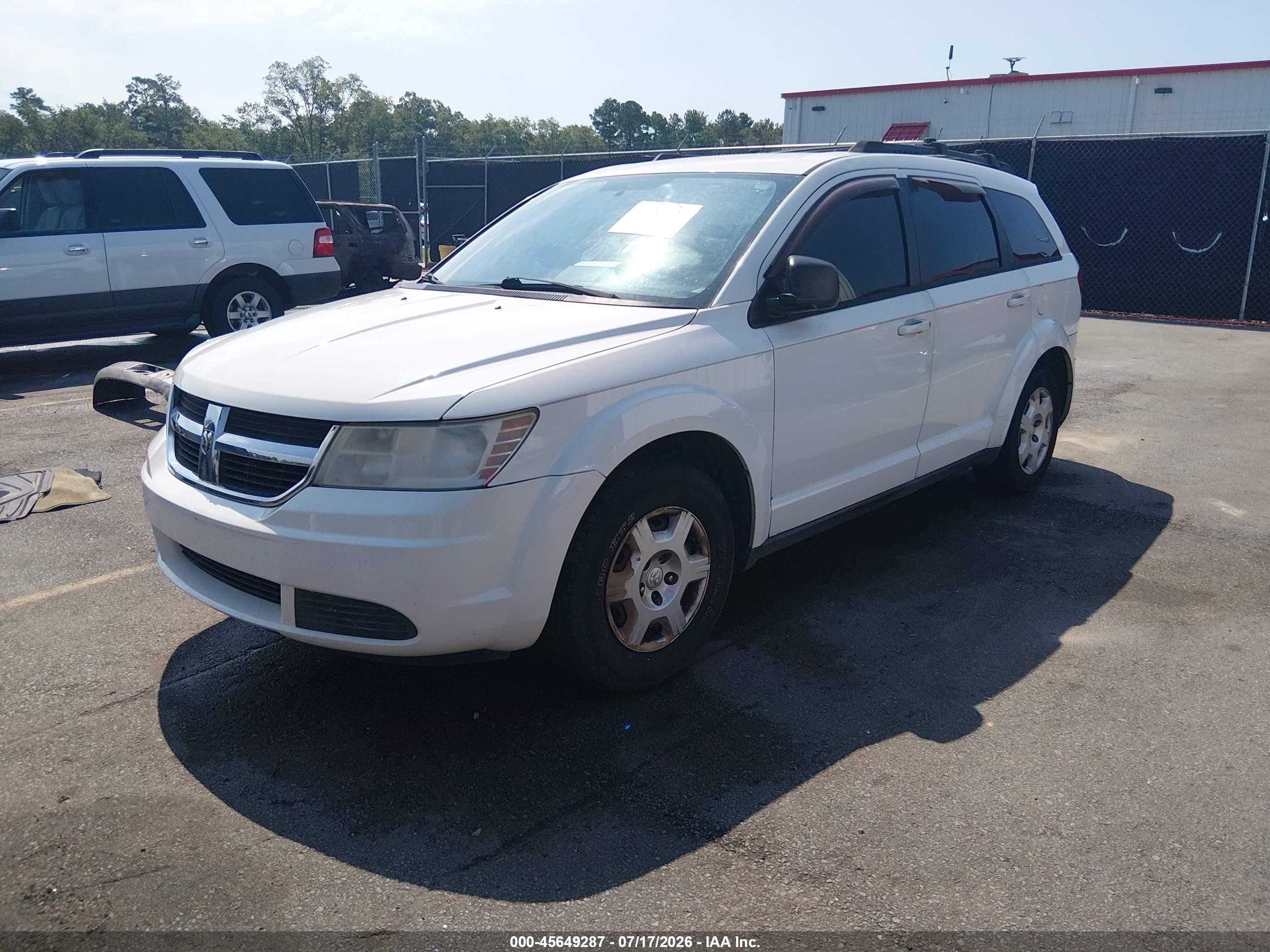 2010 Dodge Journey Se Белый vin: 3D4PG4FBXAT115982