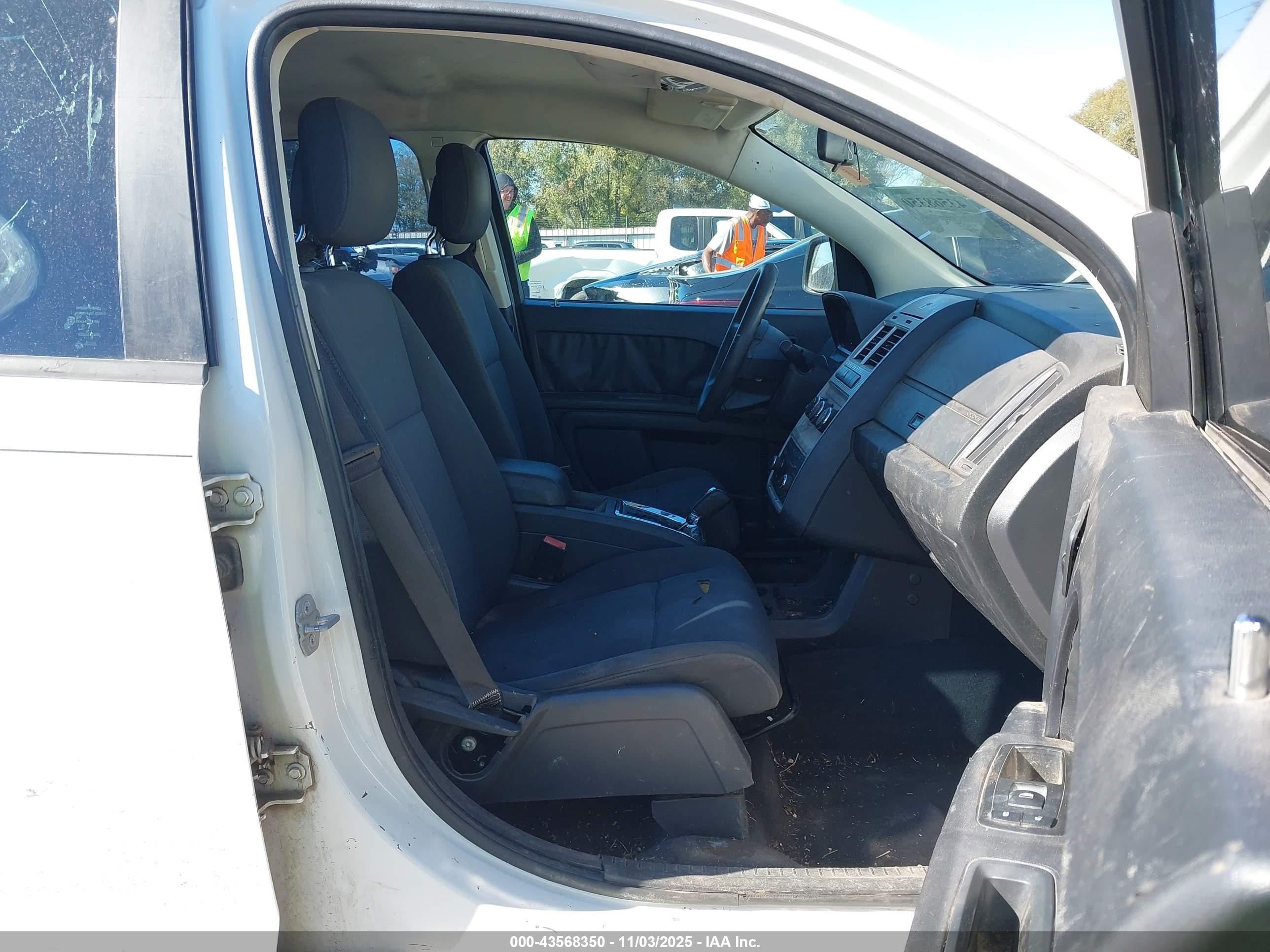 2010 Dodge Journey Se White vin: 3D4PG4FBXAT118753