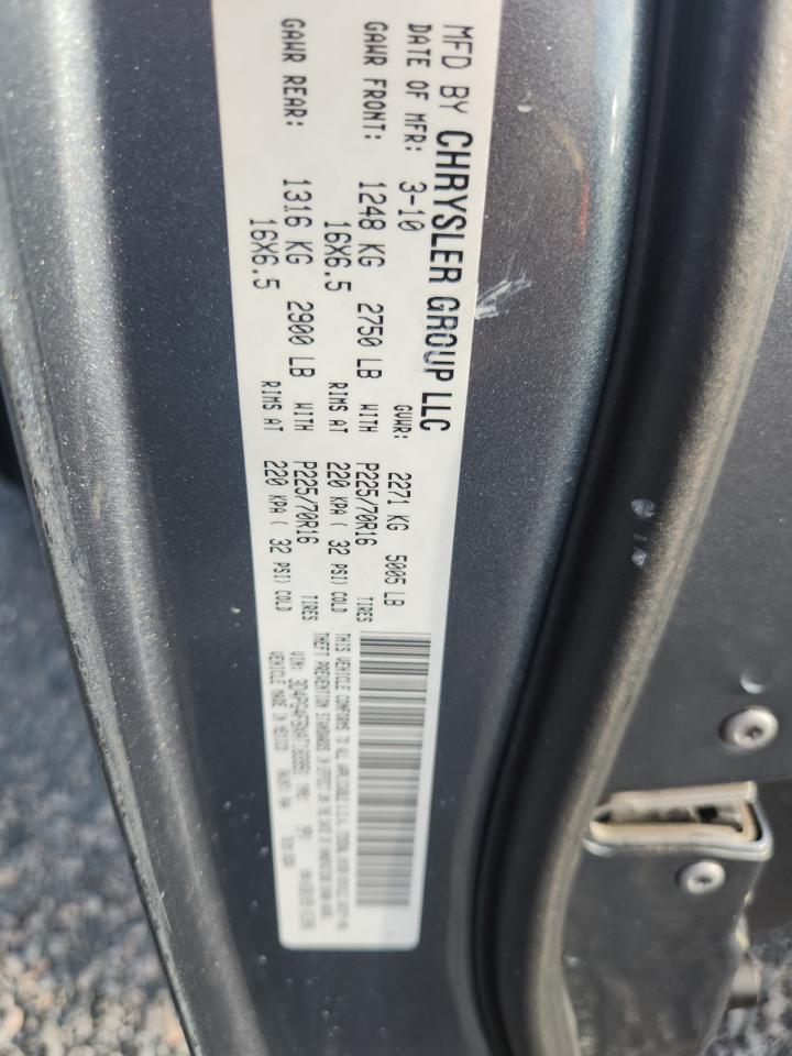 2010 Dodge Journey Se Gray vin: 3D4PG4FBXAT183991