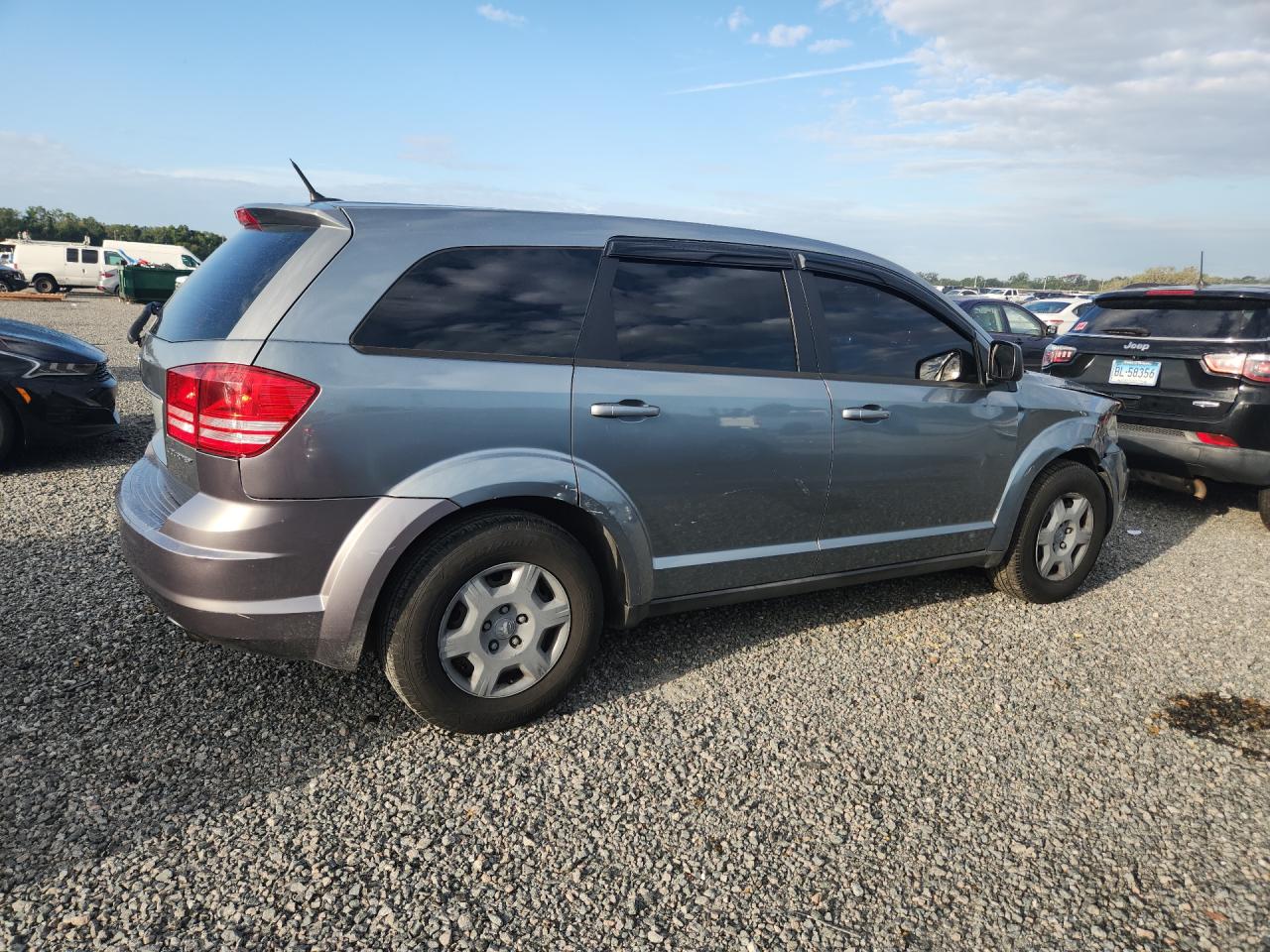2010 Dodge Journey Se Gray vin: 3D4PG4FBXAT183991