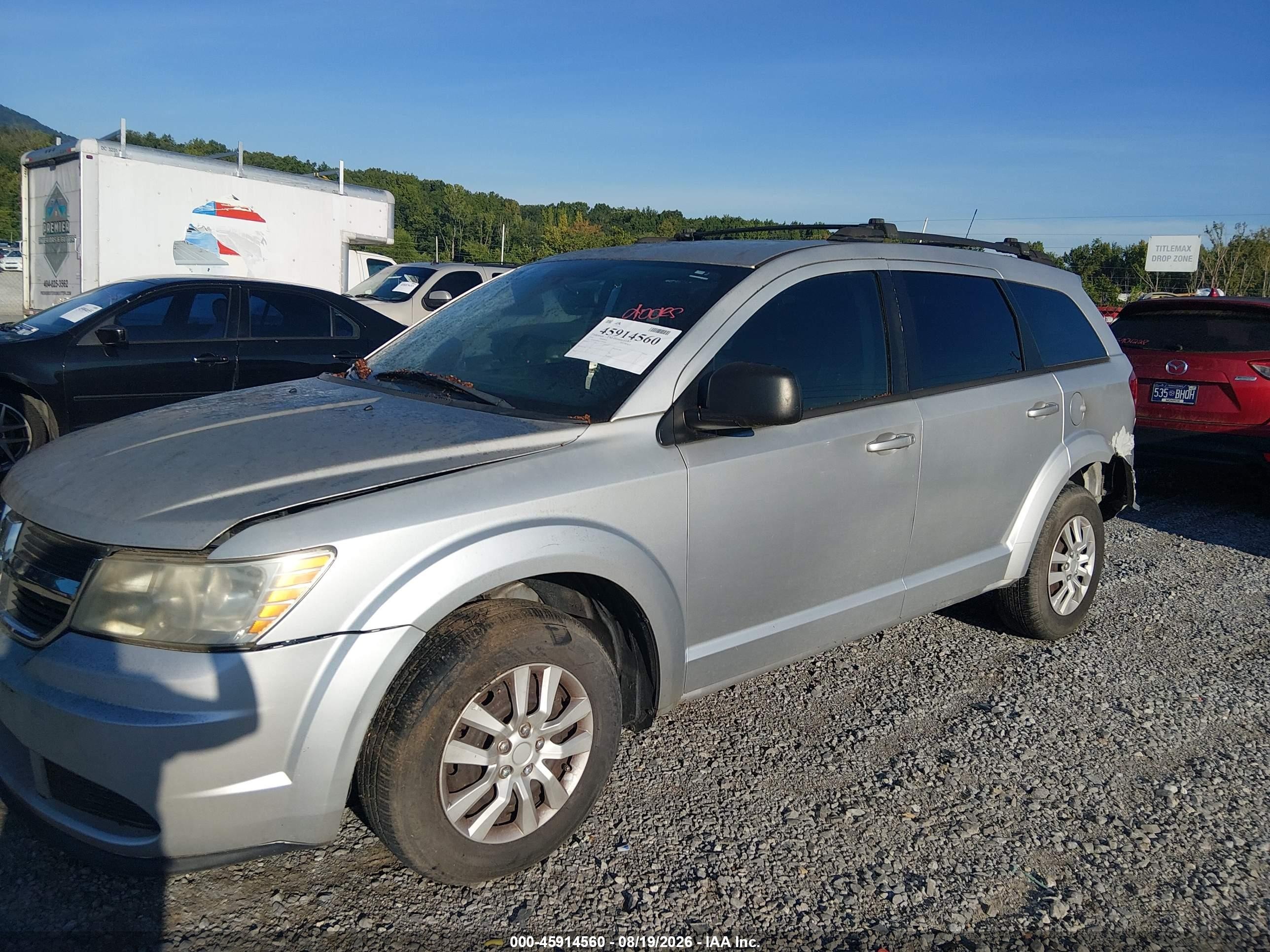 2010 Dodge Journey Se Silver vin: 3D4PG4FBXAT190360
