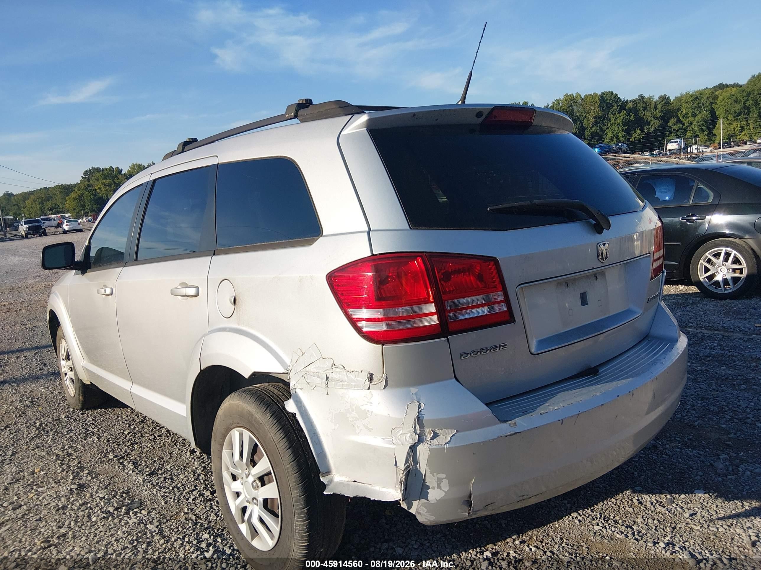 2010 Dodge Journey Se Silver vin: 3D4PG4FBXAT190360