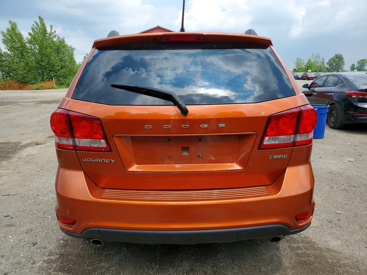 2011 Dodge Journey Sxt Оранжевый vin: 3D4PG5FG4BT569003