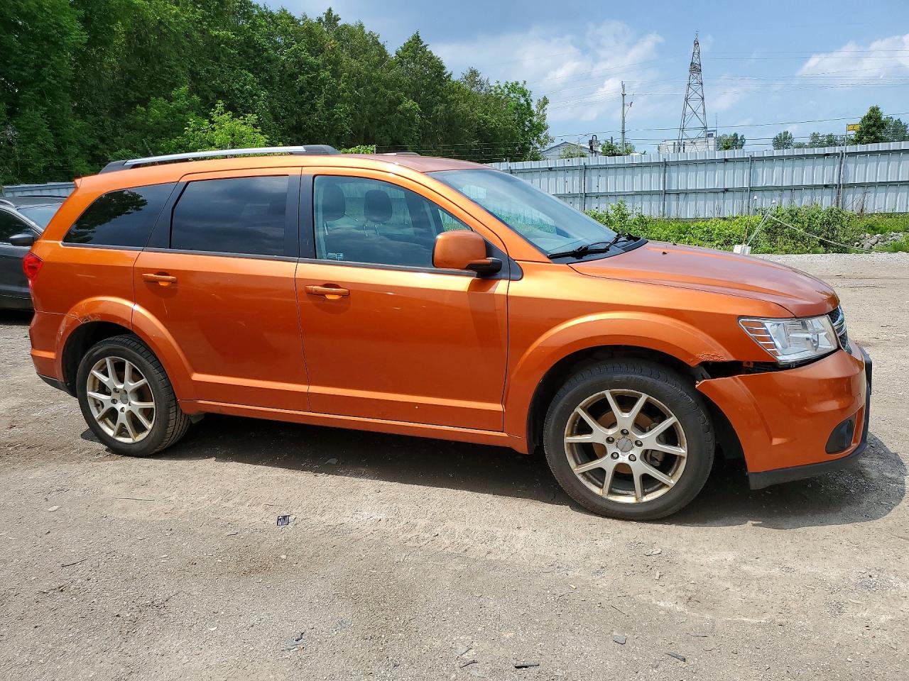 2011 Dodge Journey Sxt Оранжевый vin: 3D4PG5FG4BT569003