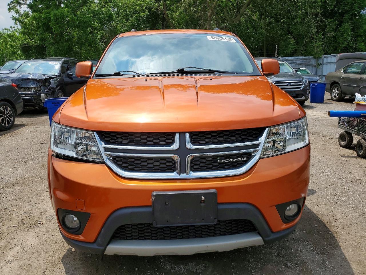 2011 Dodge Journey Sxt Оранжевый vin: 3D4PG5FG4BT569003