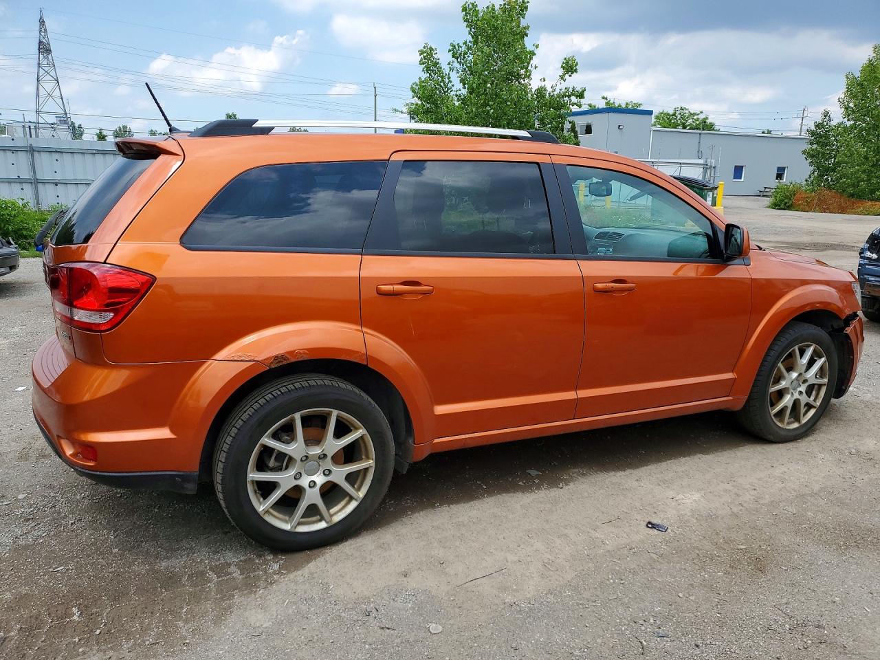 2011 Dodge Journey Sxt Оранжевый vin: 3D4PG5FG4BT569003