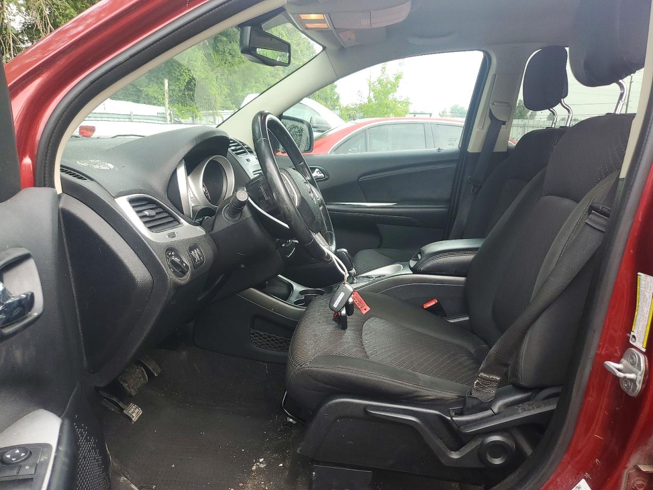 2011 Dodge Journey Sxt Red vin: 3D4PG5FG5BT512227