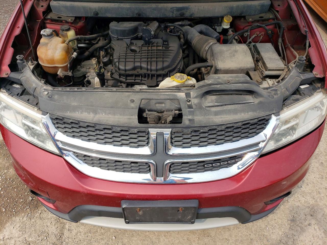 2011 Dodge Journey Sxt Red vin: 3D4PG5FG5BT544353