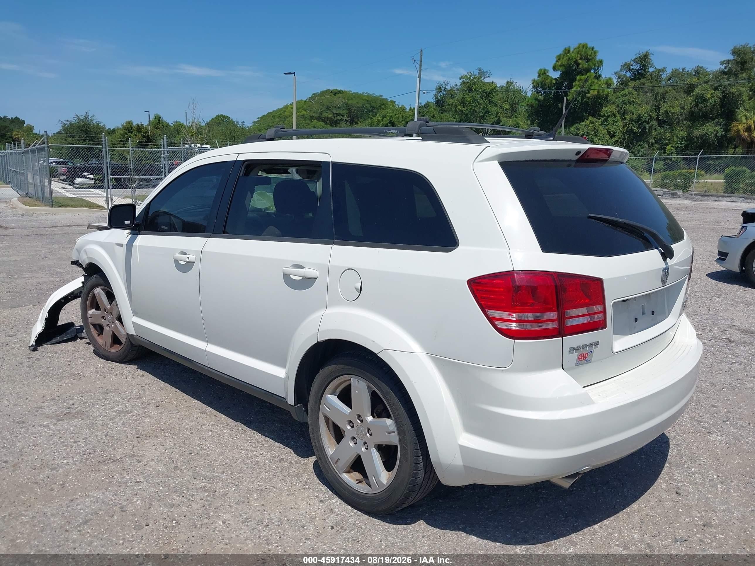 2010 Dodge Journey Sxt Белый vin: 3D4PG5FV1AT116826