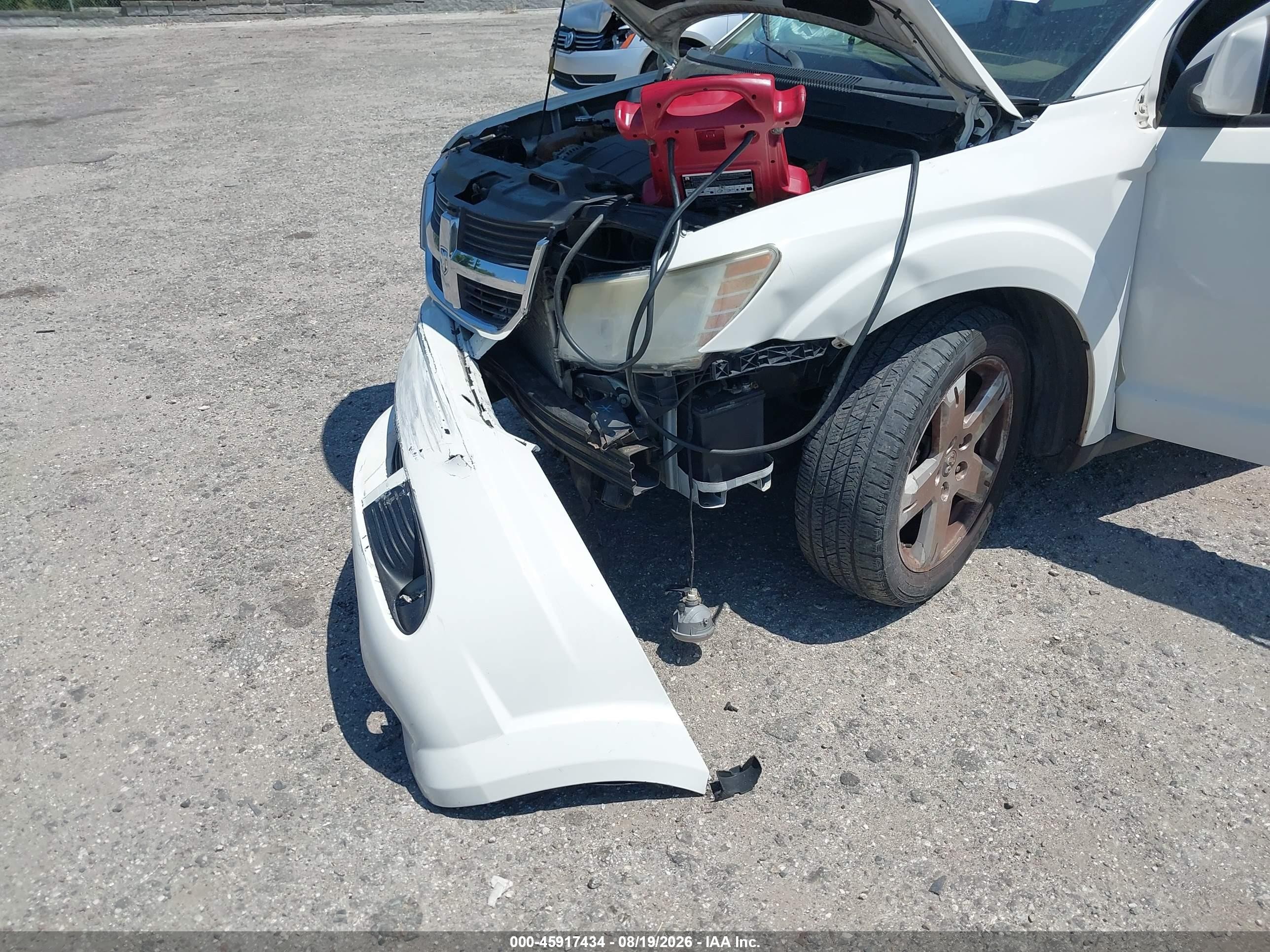 2010 Dodge Journey Sxt Белый vin: 3D4PG5FV1AT116826