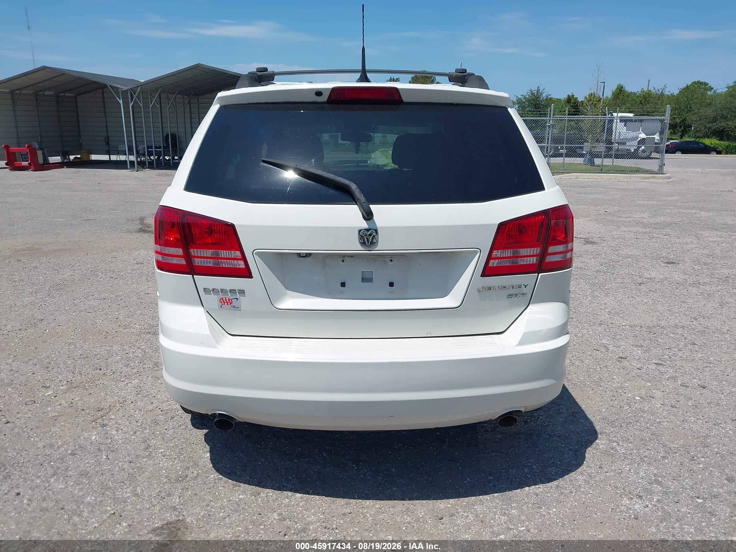 2010 Dodge Journey Sxt Белый vin: 3D4PG5FV1AT116826