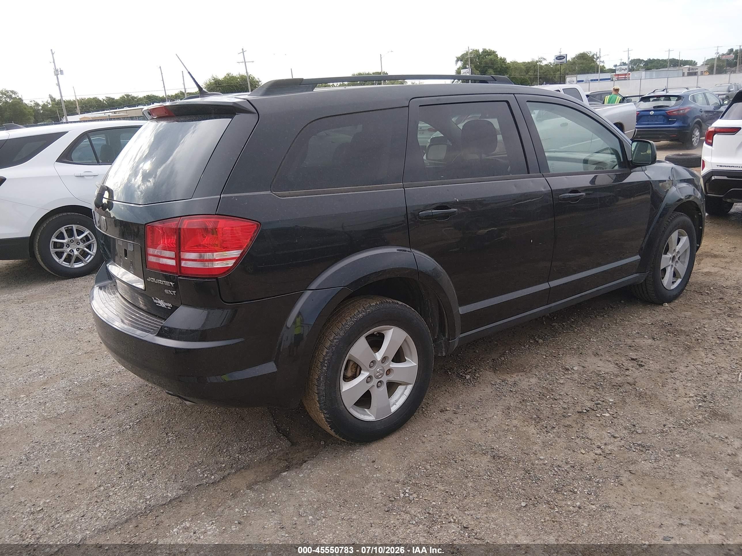 2010 Dodge Journey Sxt Черный vin: 3D4PG5FV1AT148031