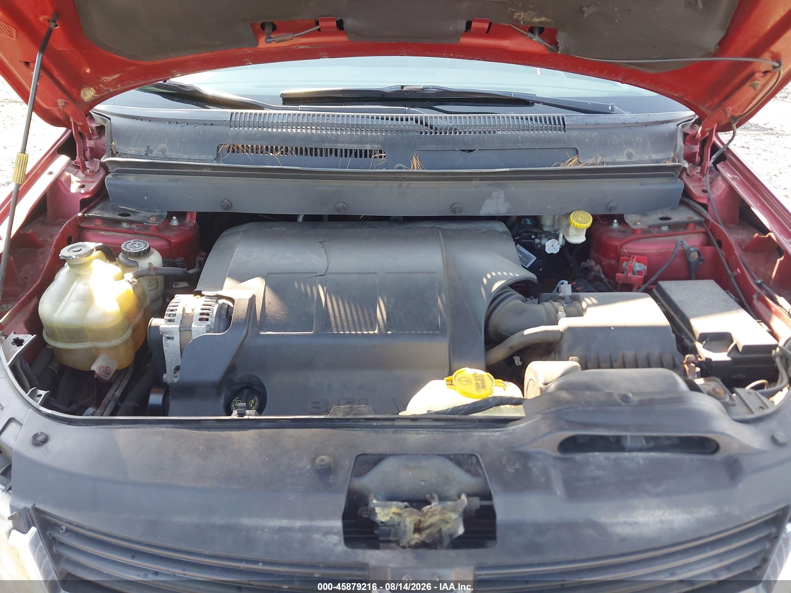 2010 Dodge Journey Sxt Red vin: 3D4PG5FV2AT102790