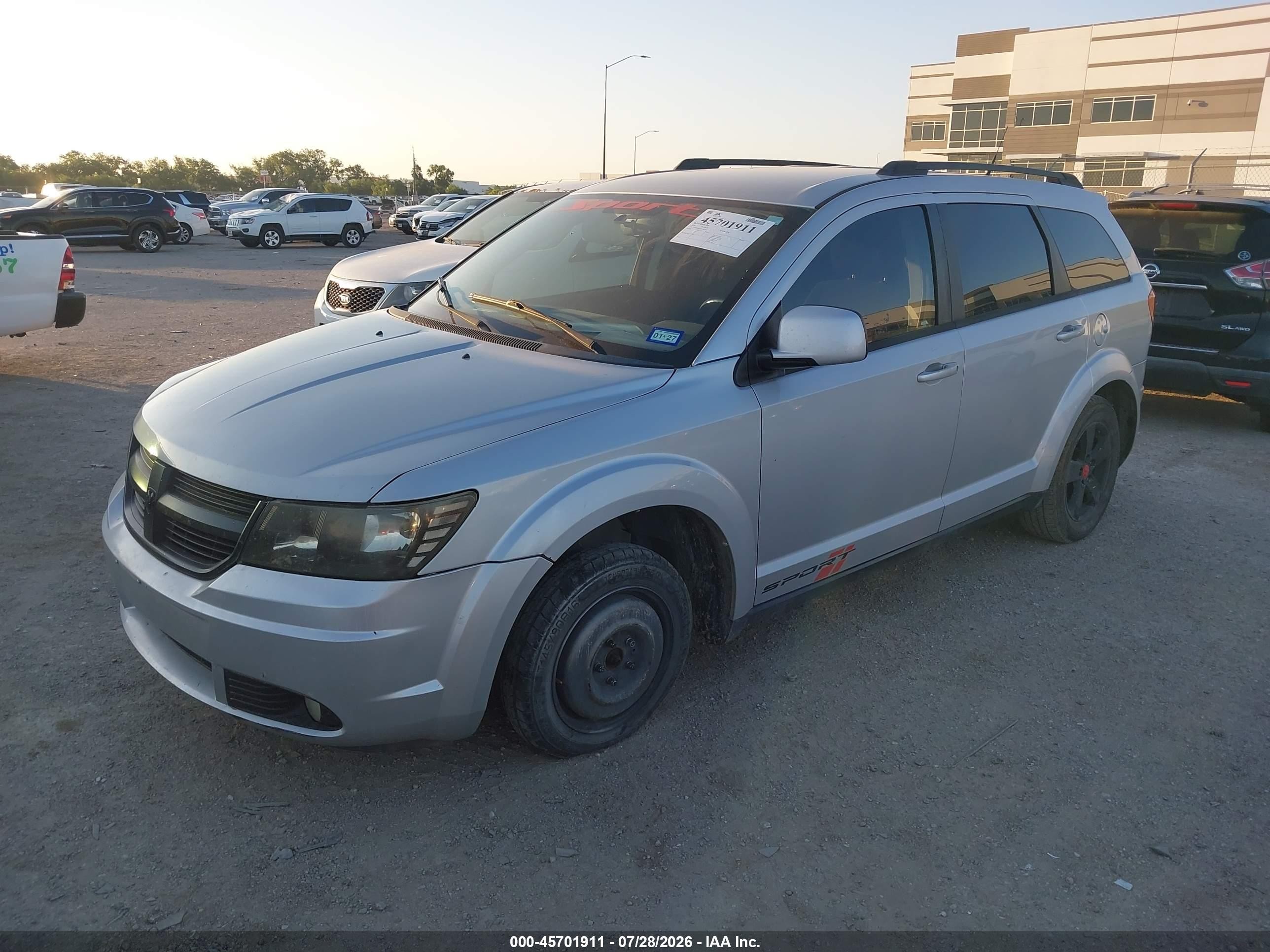 2010 Dodge Journey Sxt Серый vin: 3D4PG5FV2AT106743