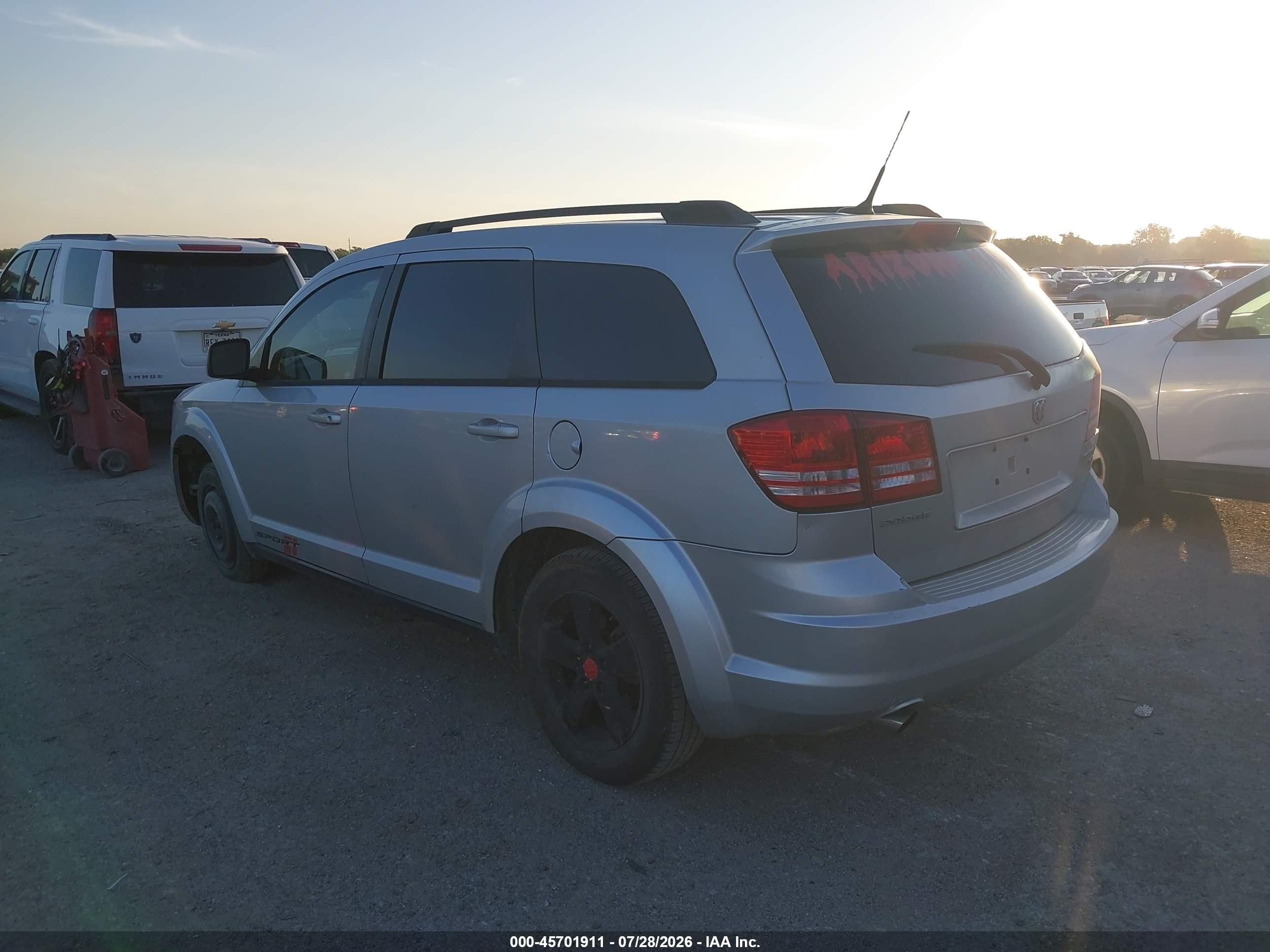 2010 Dodge Journey Sxt Серый vin: 3D4PG5FV2AT106743