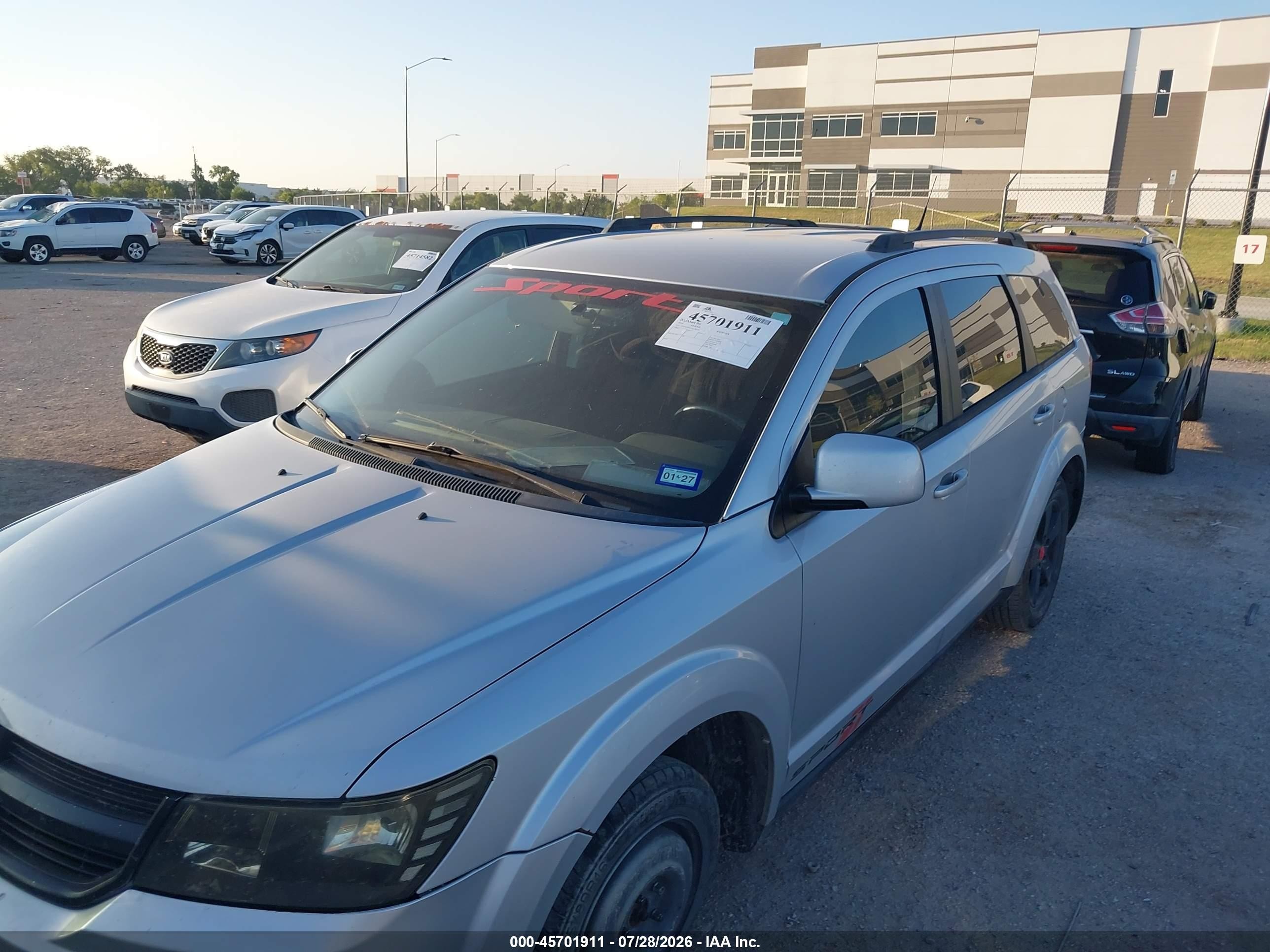 2010 Dodge Journey Sxt Серый vin: 3D4PG5FV2AT106743