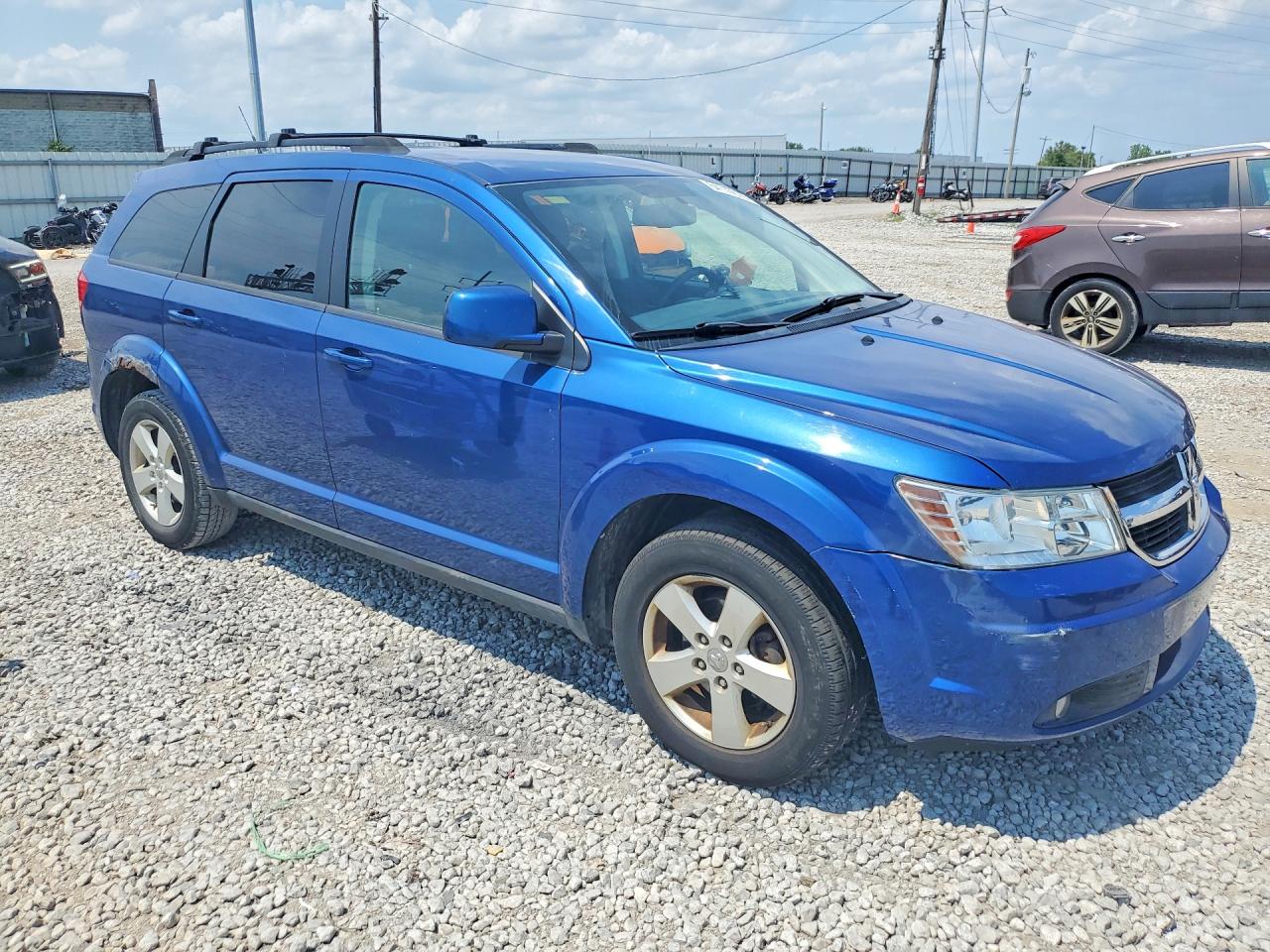 2010 Dodge Journey Sxt Blue vin: 3D4PG5FV2AT115457