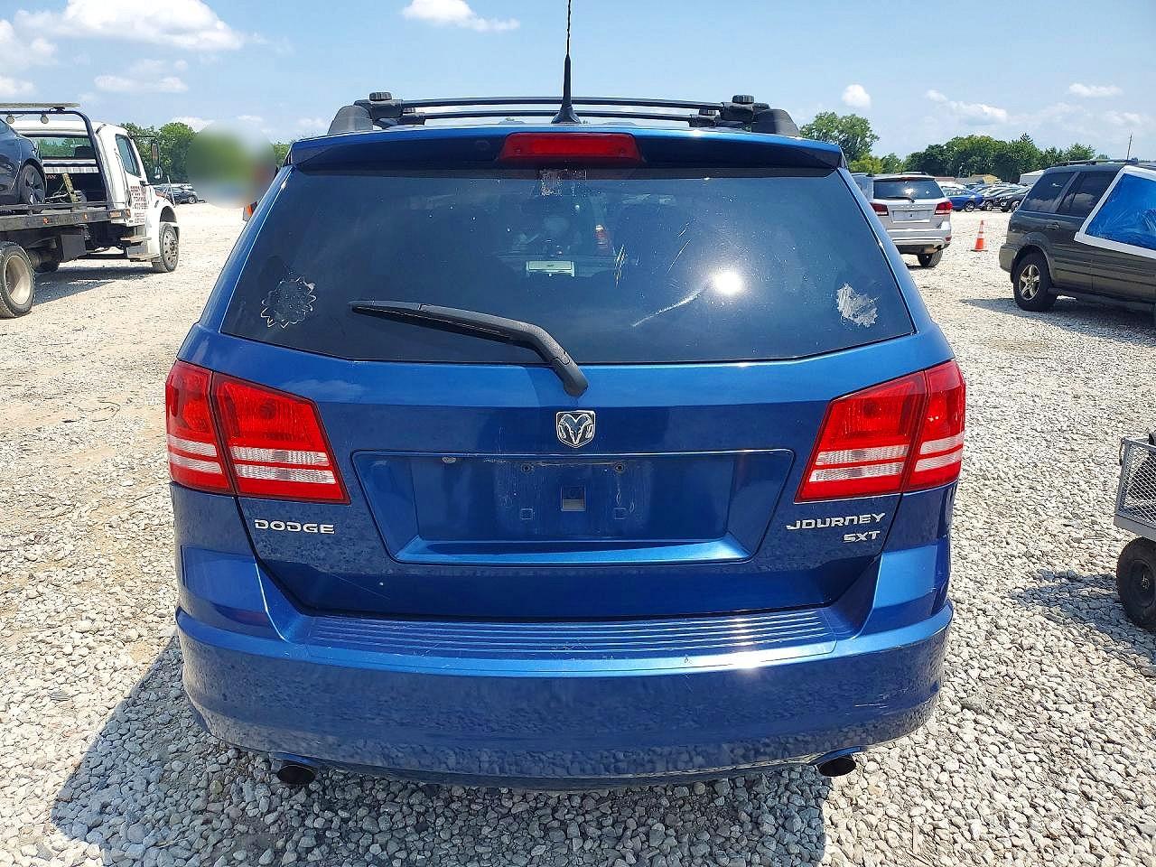2010 Dodge Journey Sxt Blue vin: 3D4PG5FV2AT115457