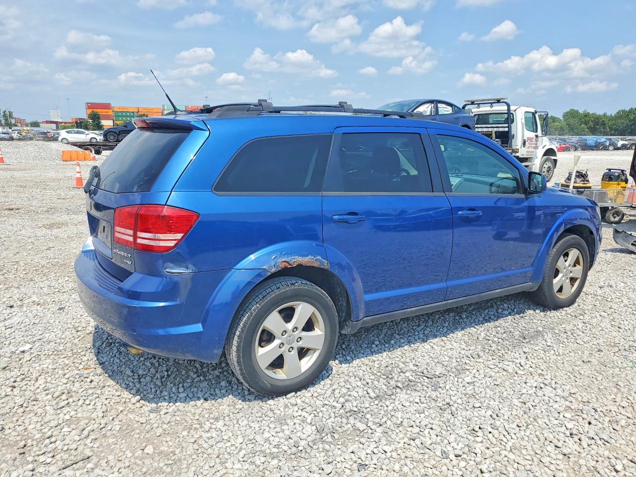 2010 Dodge Journey Sxt Blue vin: 3D4PG5FV2AT115457