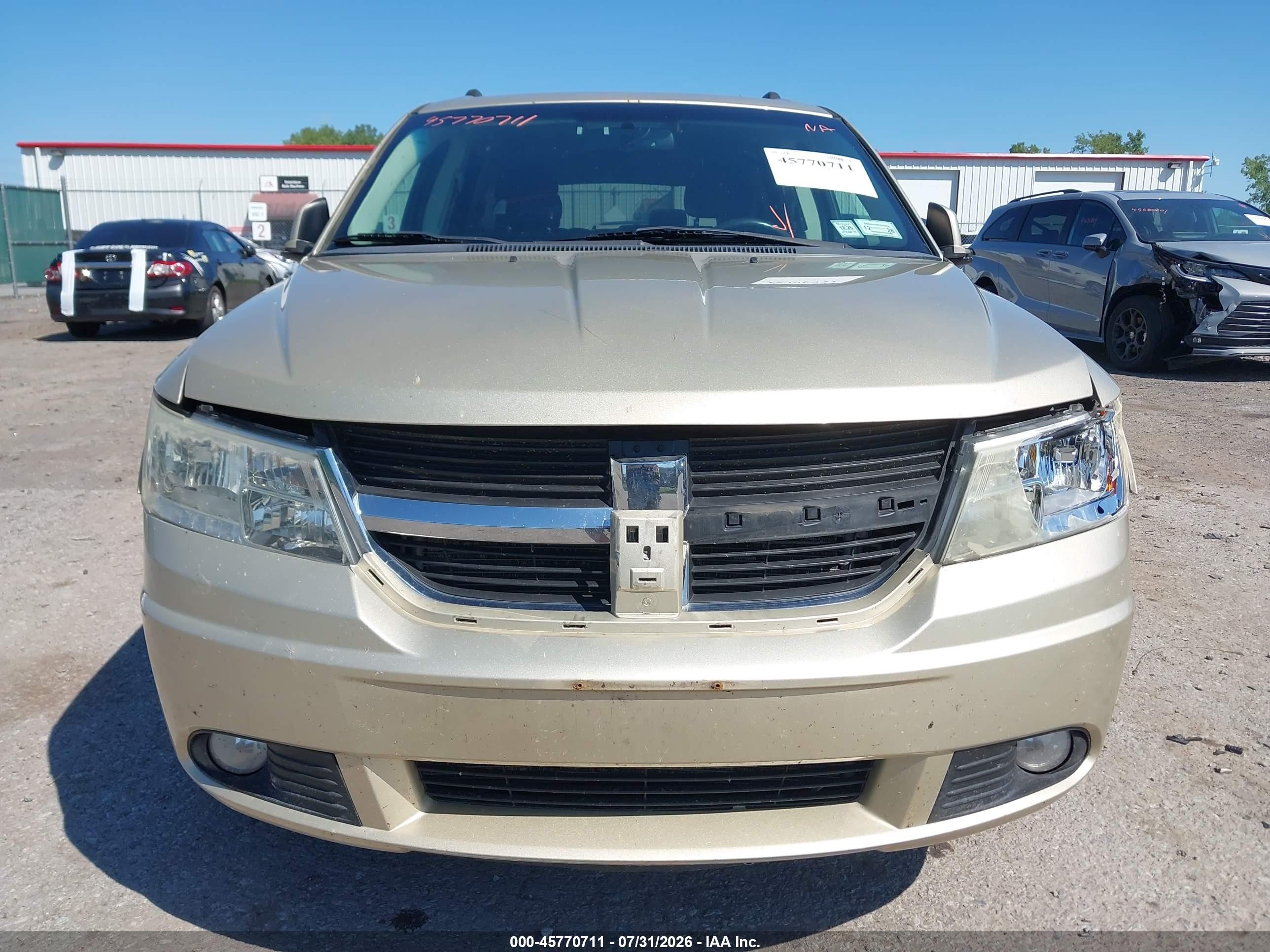 2010 Dodge Journey Sxt Gold vin: 3D4PG5FV2AT145283